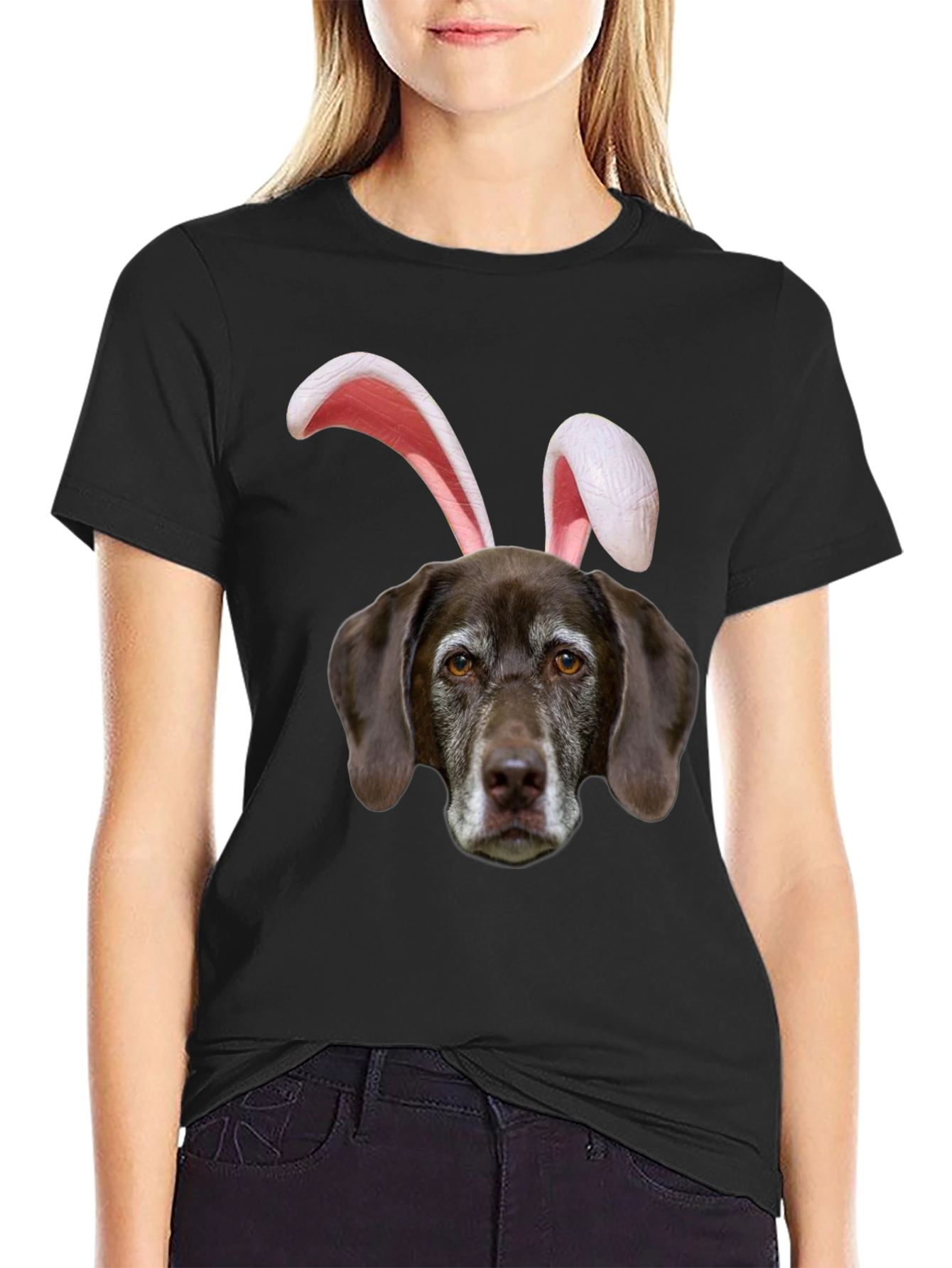 Dog Easter Bunny T-Shirt