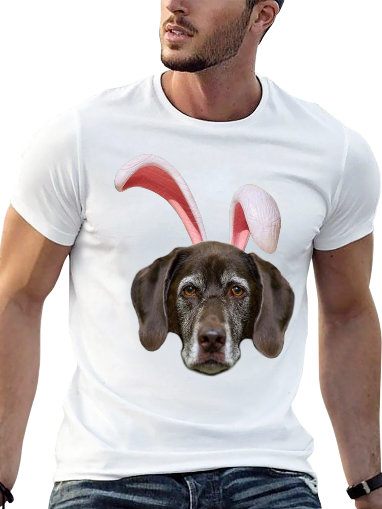 Dog Easter Bunny T-Shirt