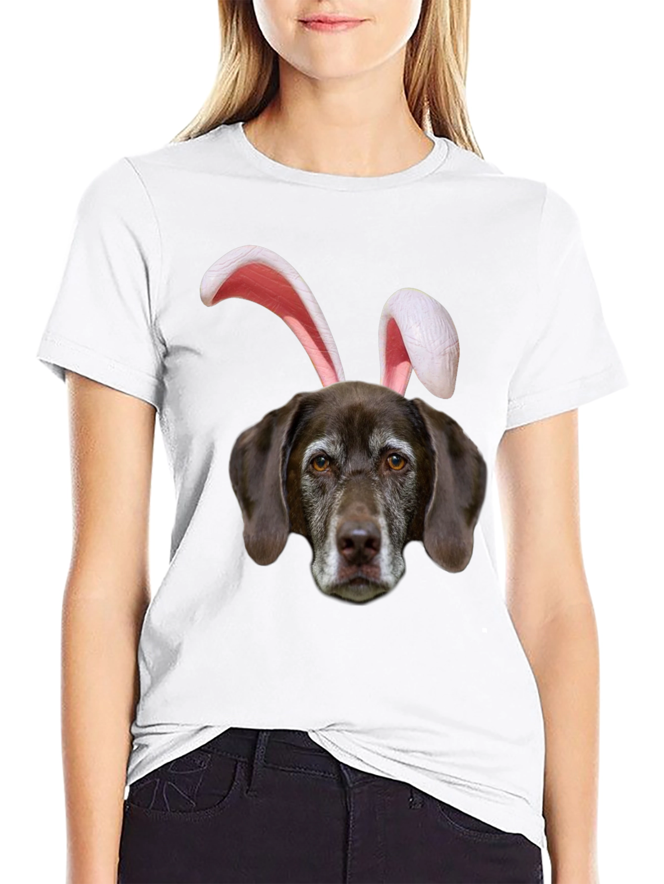 Dog Easter Bunny T-Shirt