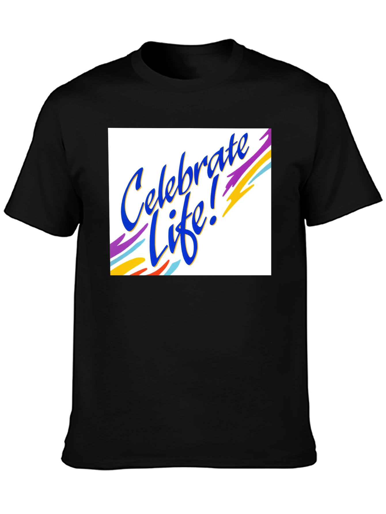 Celebrate Life T-Shirt - Bold Graphic Tee