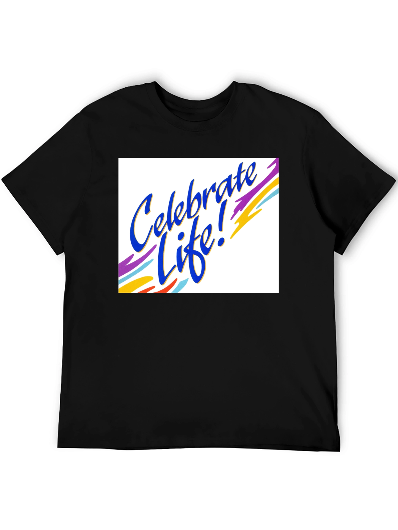 Celebrate Life T-Shirt - Bold Graphic Tee
