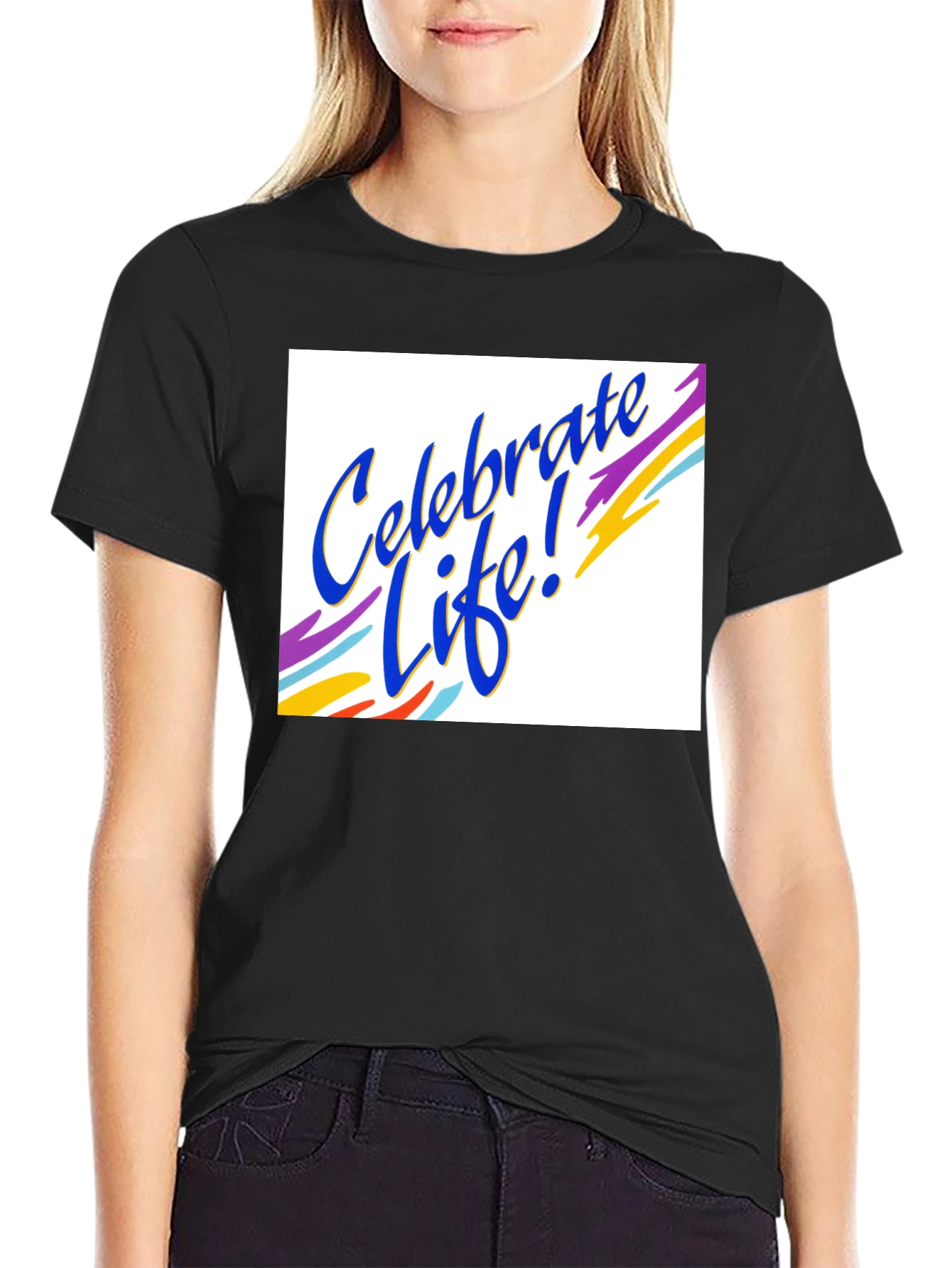 Celebrate Life T-Shirt - Bold Graphic Tee
