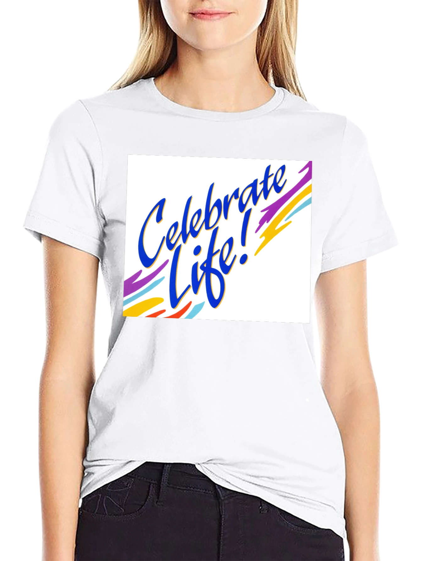 Celebrate Life T-Shirt - Bold Graphic Tee