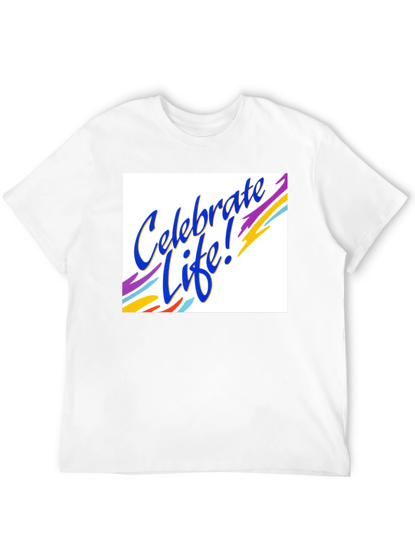 Celebrate Life T-Shirt - Bold Graphic Tee