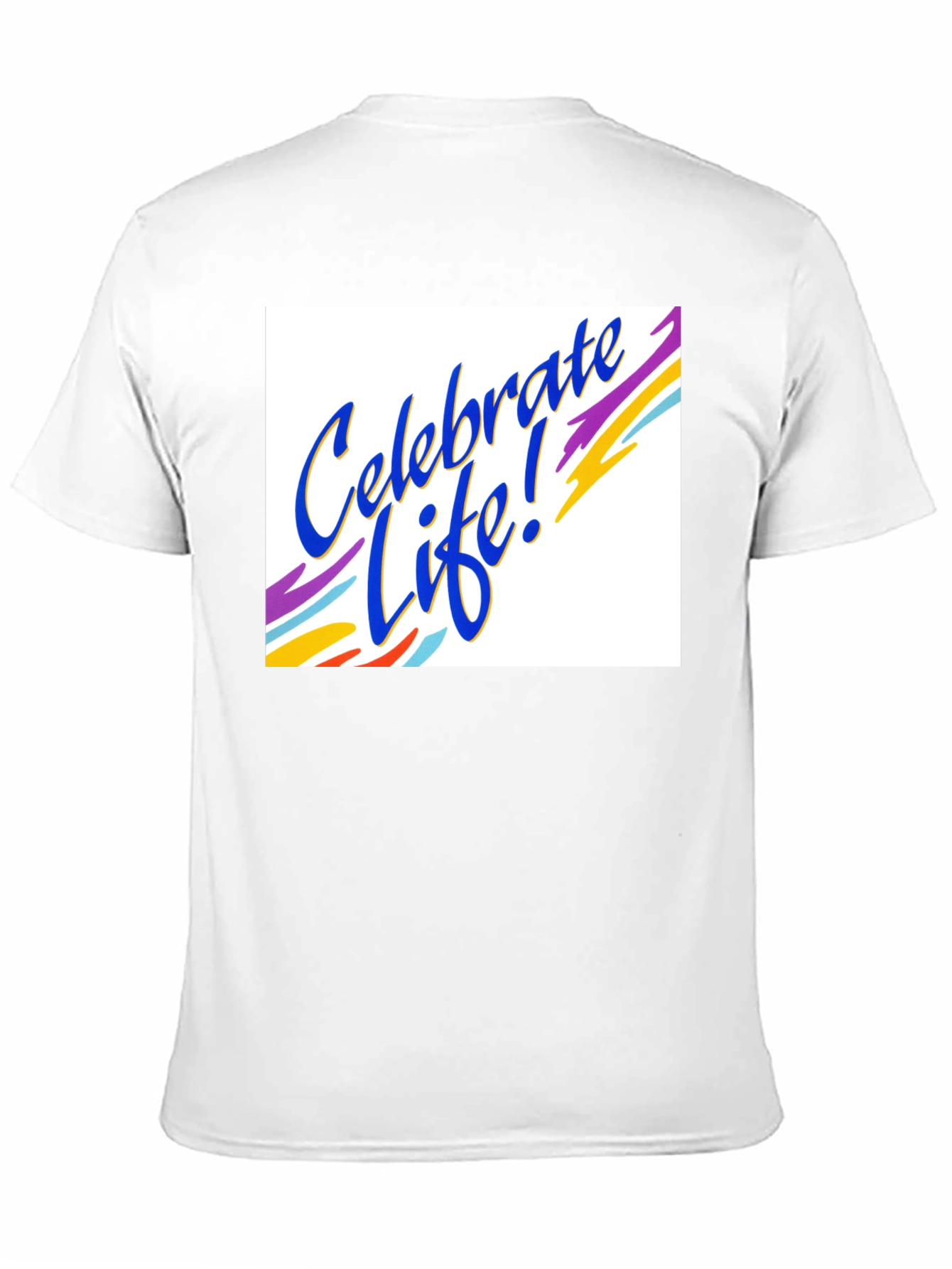 Celebrate Life T-Shirt - Bold Graphic Tee