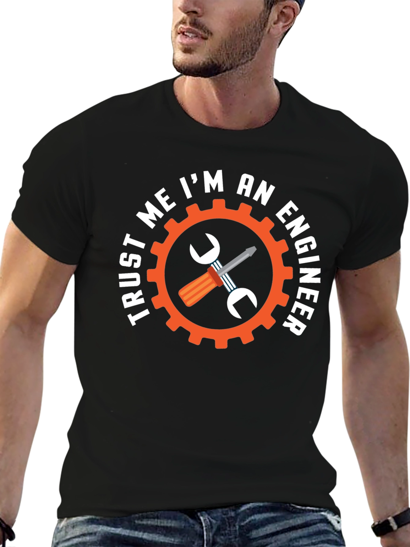 Engineer Graphic Tee - Trust Me T-Shirt