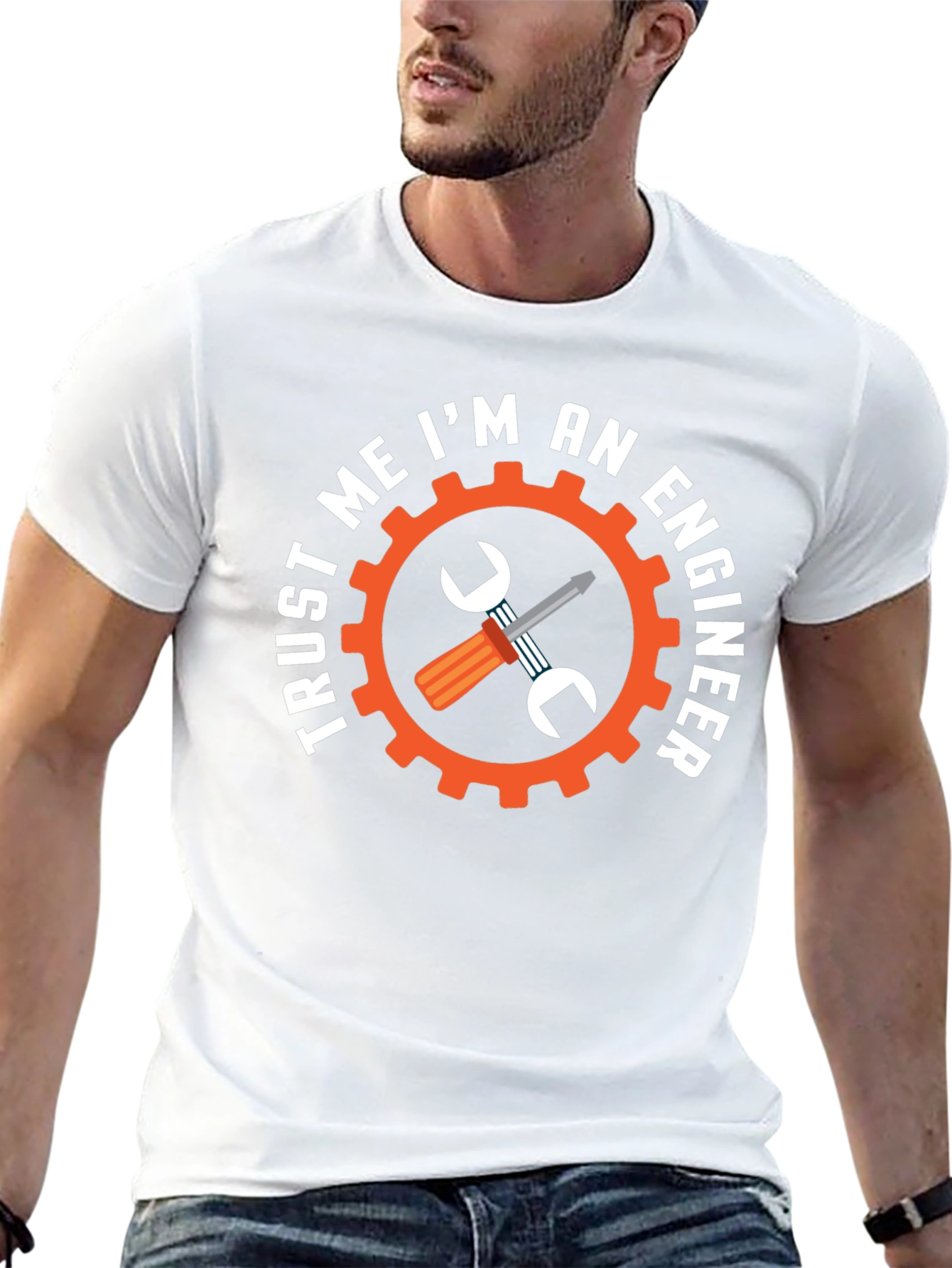 Engineer Graphic Tee - Trust Me T-Shirt