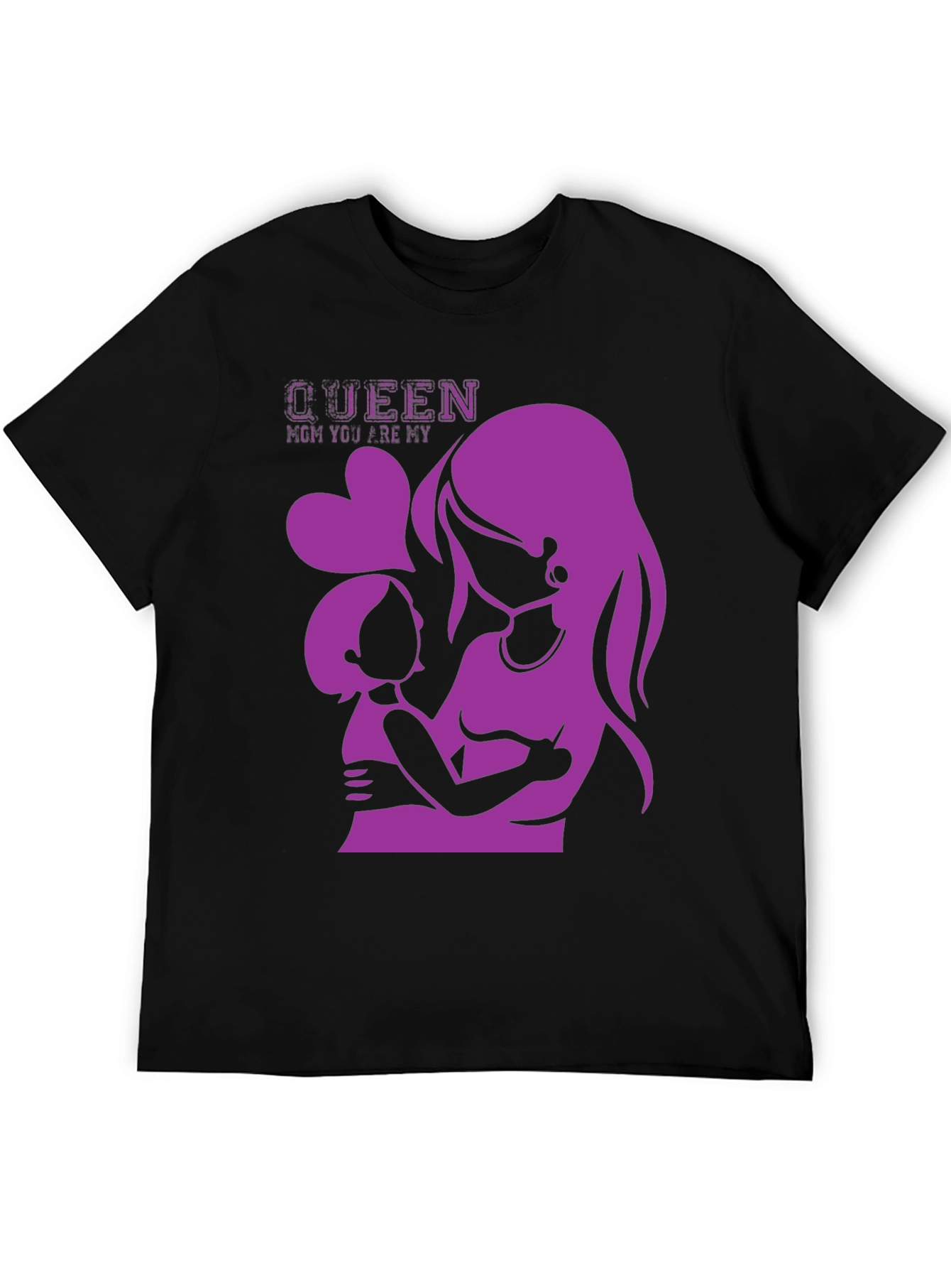 Queen Mom Graphic Tee - Mother & Child Love