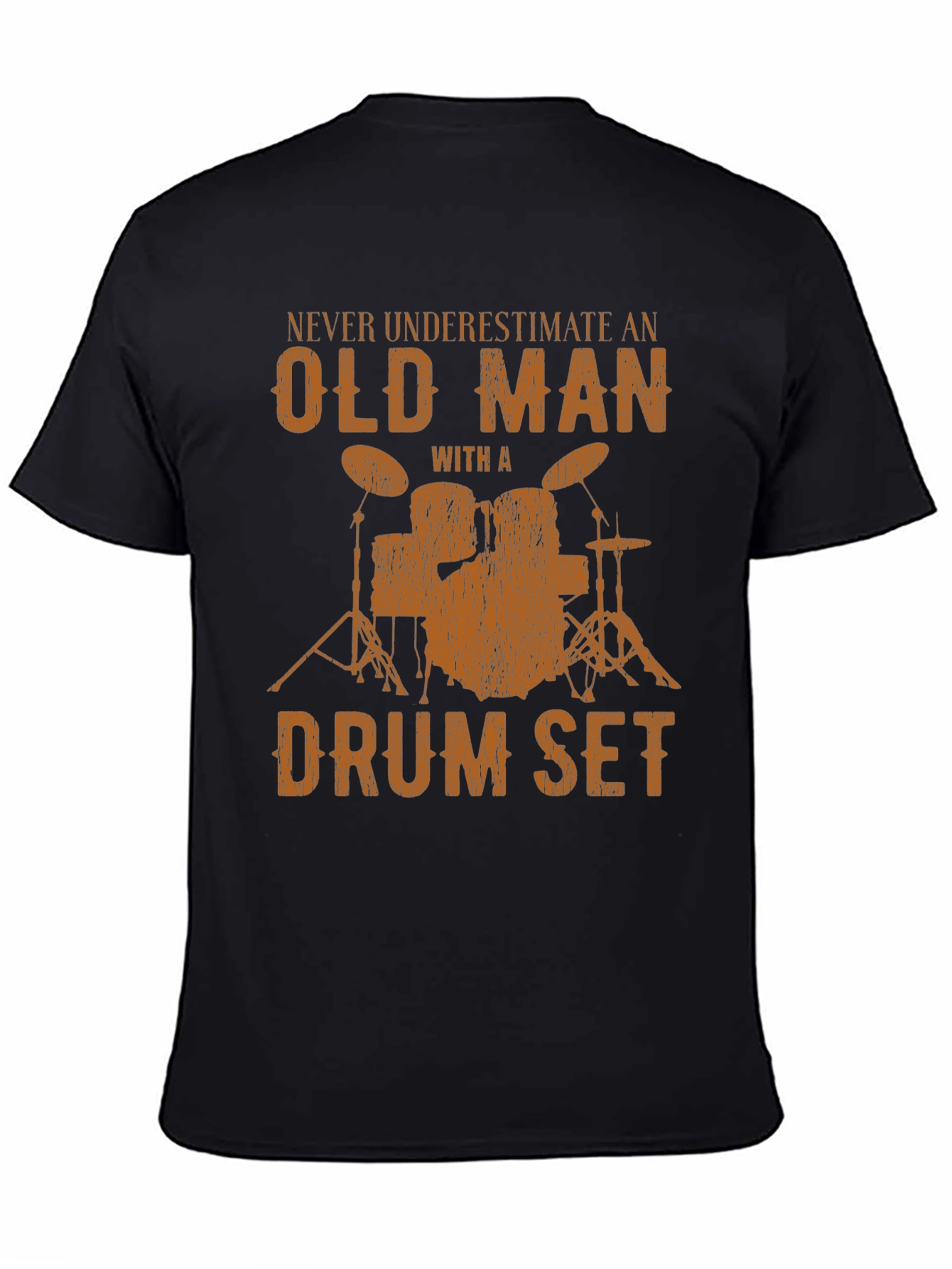 Drummer Old Man T-Shirt
