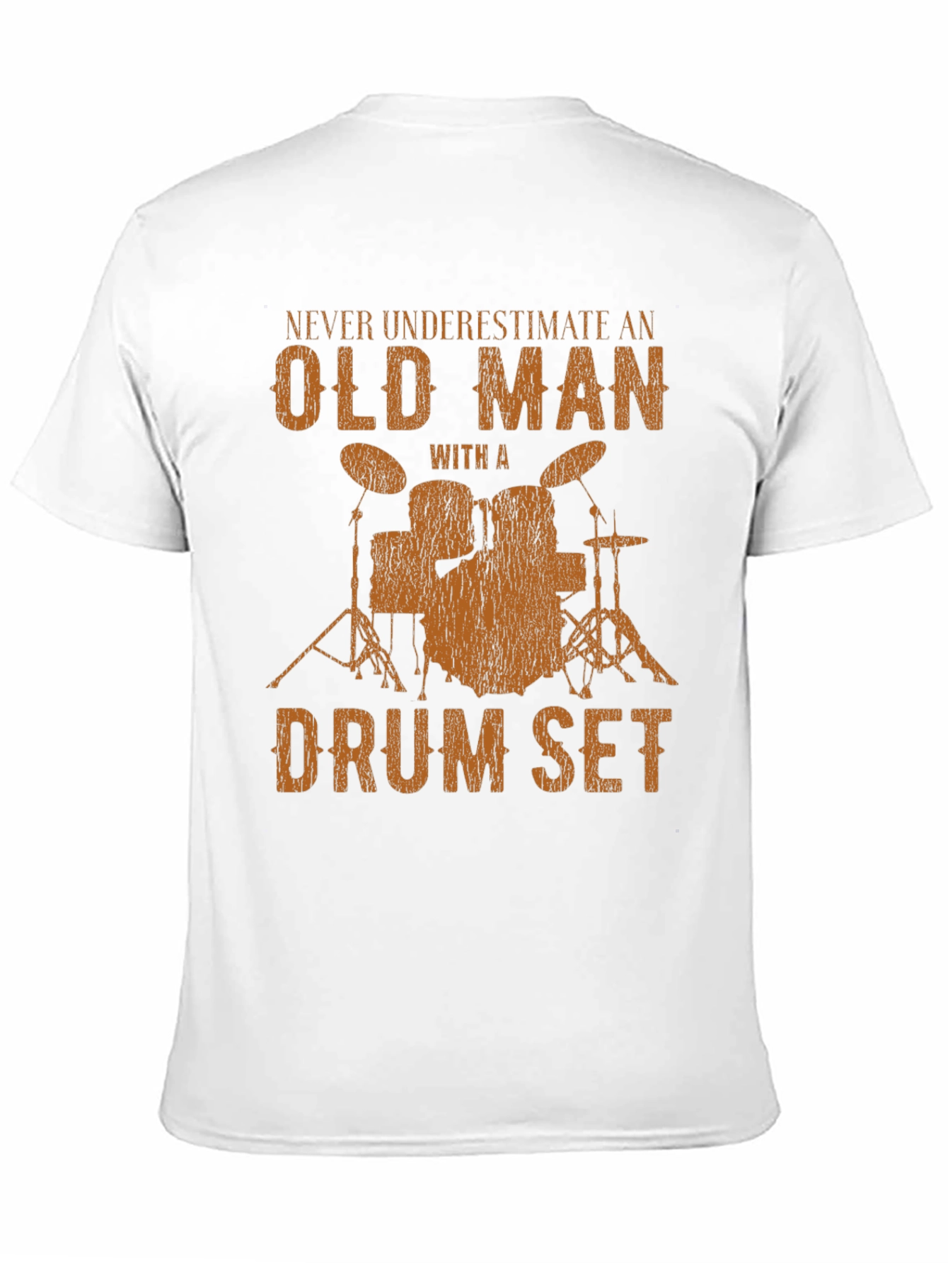 Drummer Old Man T-Shirt