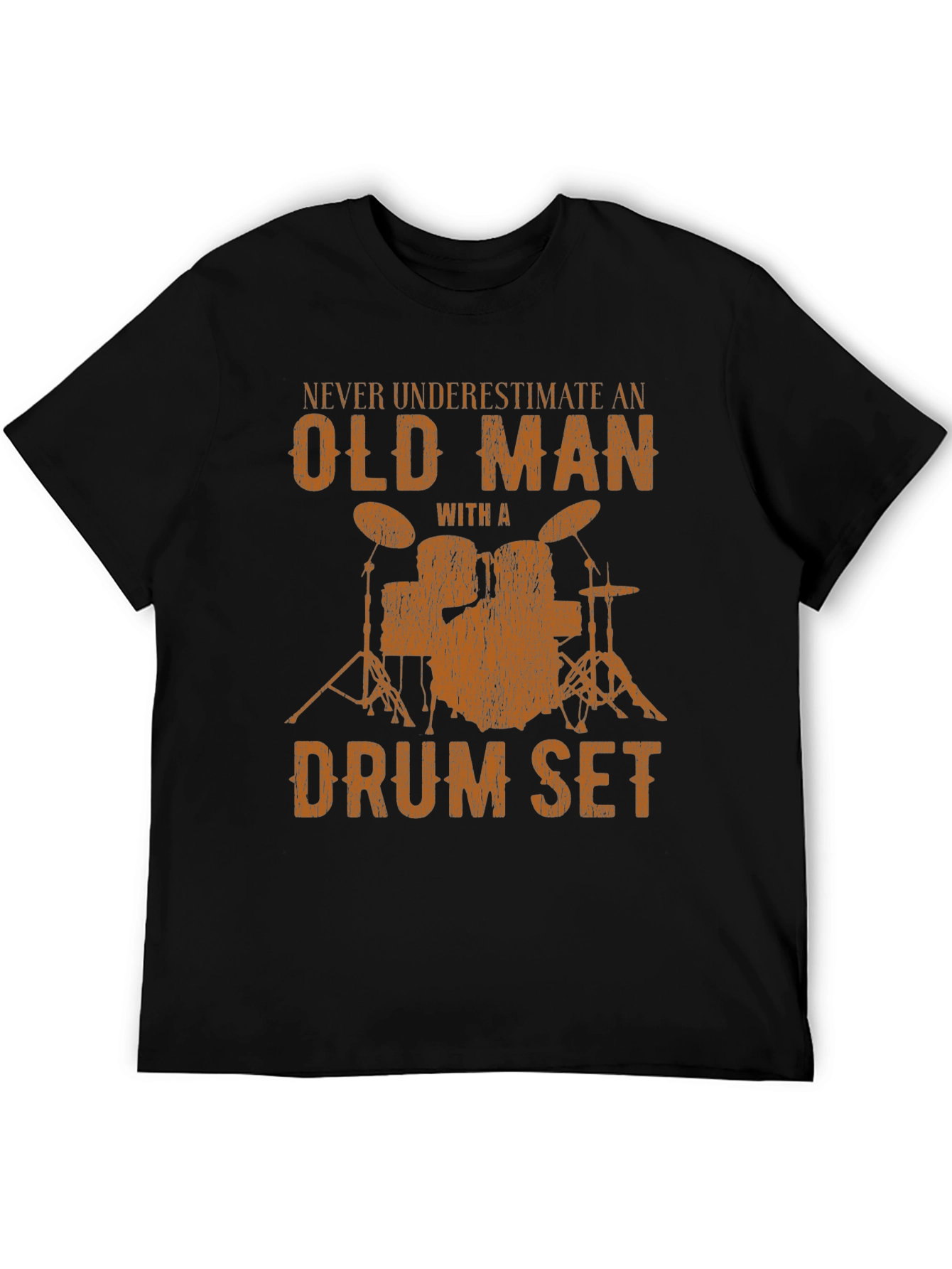 Drummer Old Man T-Shirt