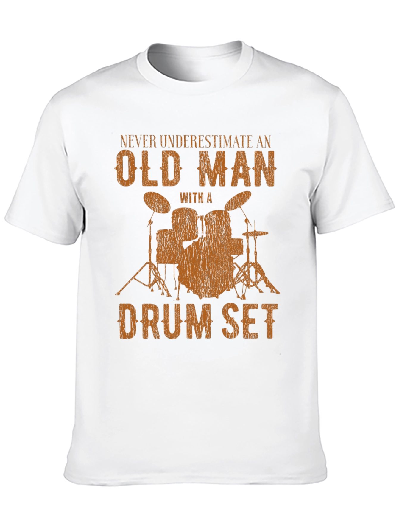 Drummer Old Man T-Shirt