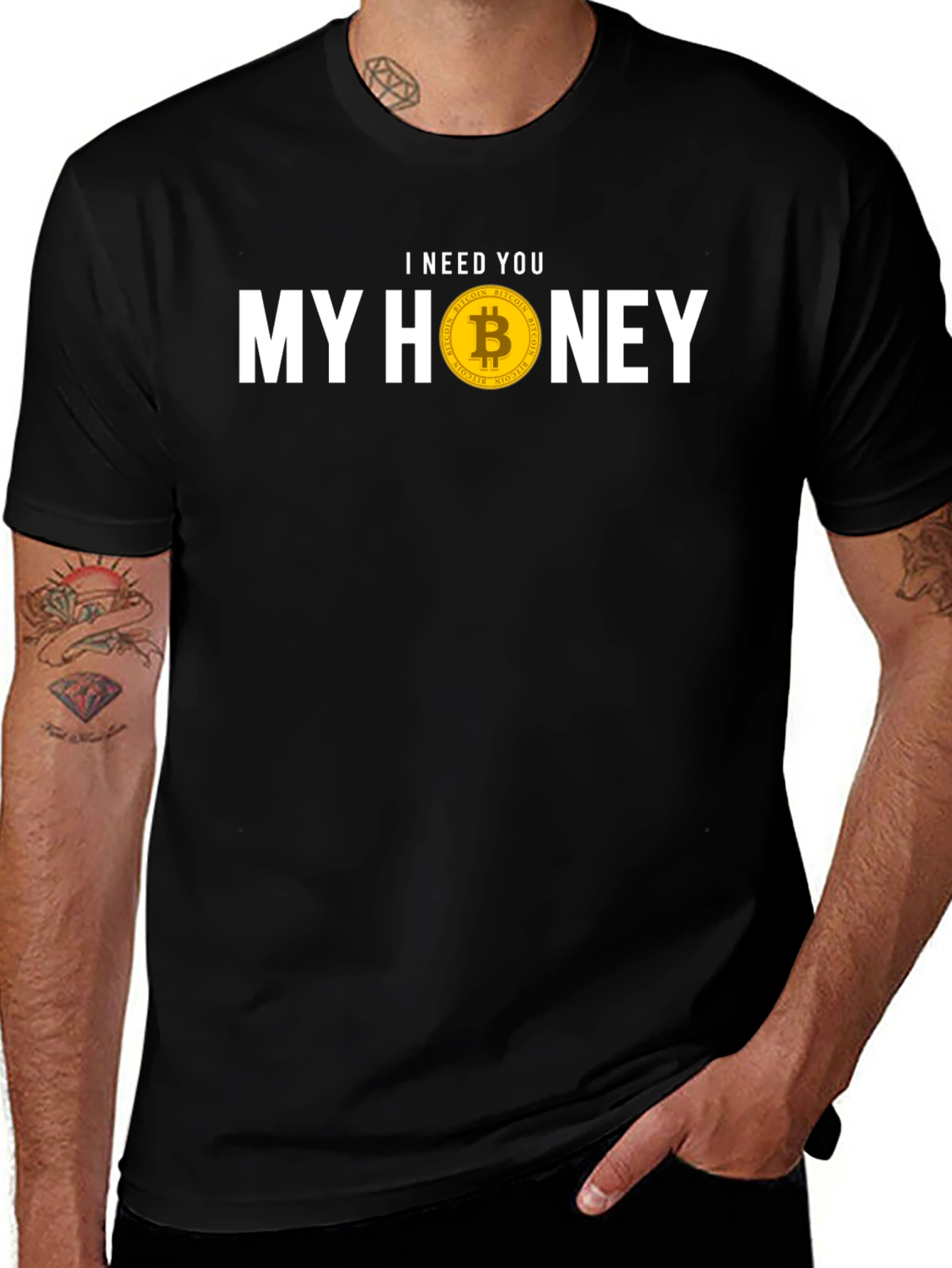 Bitcoin Honey Tee - Crypto Lovers T-Shirt