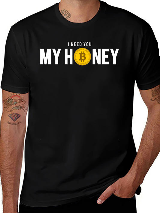 Bitcoin Honey Tee - Crypto Lovers T-Shirt