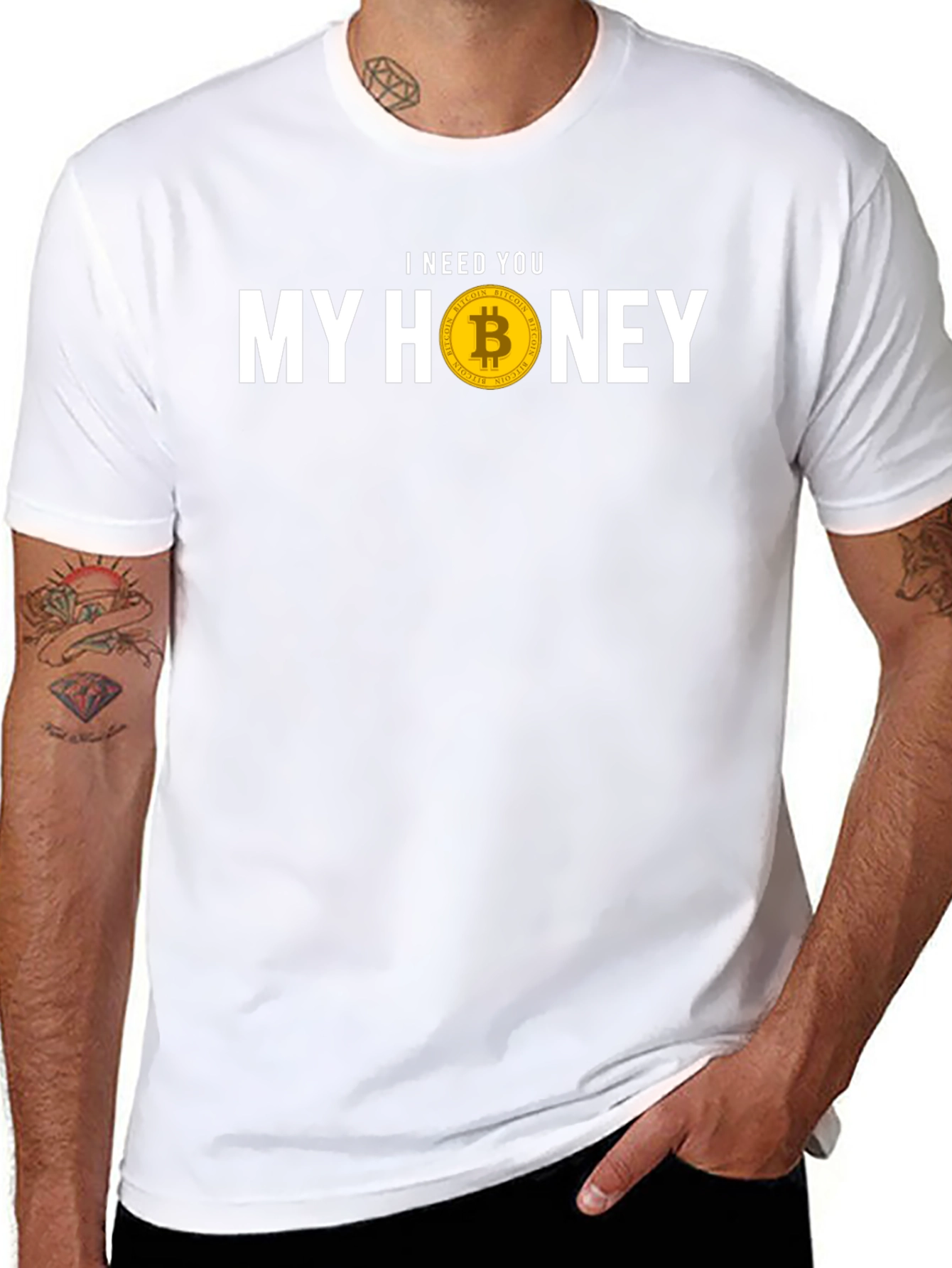 Bitcoin Honey Tee - Crypto Lovers T-Shirt
