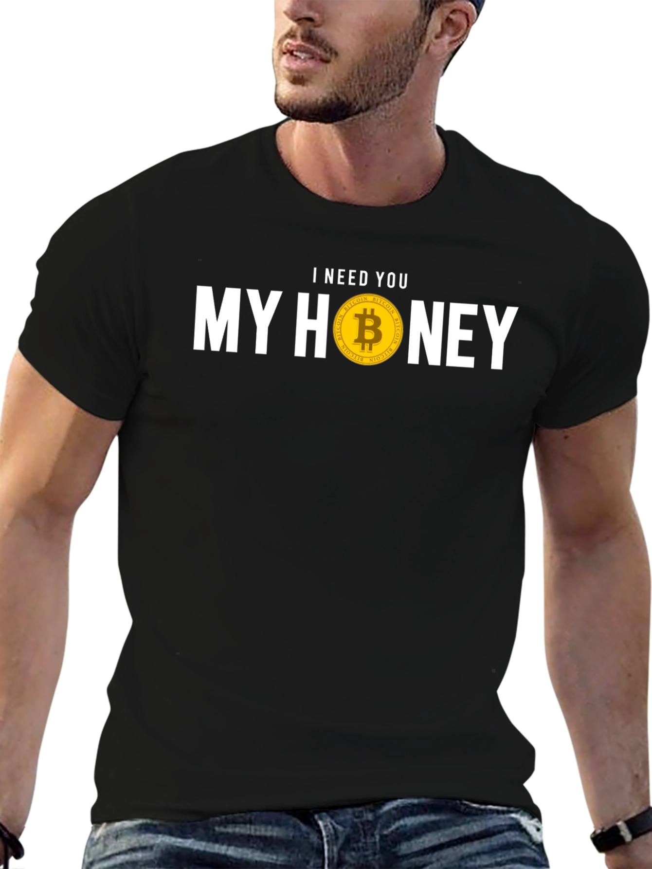 Bitcoin Honey Tee - Crypto Lovers T-Shirt