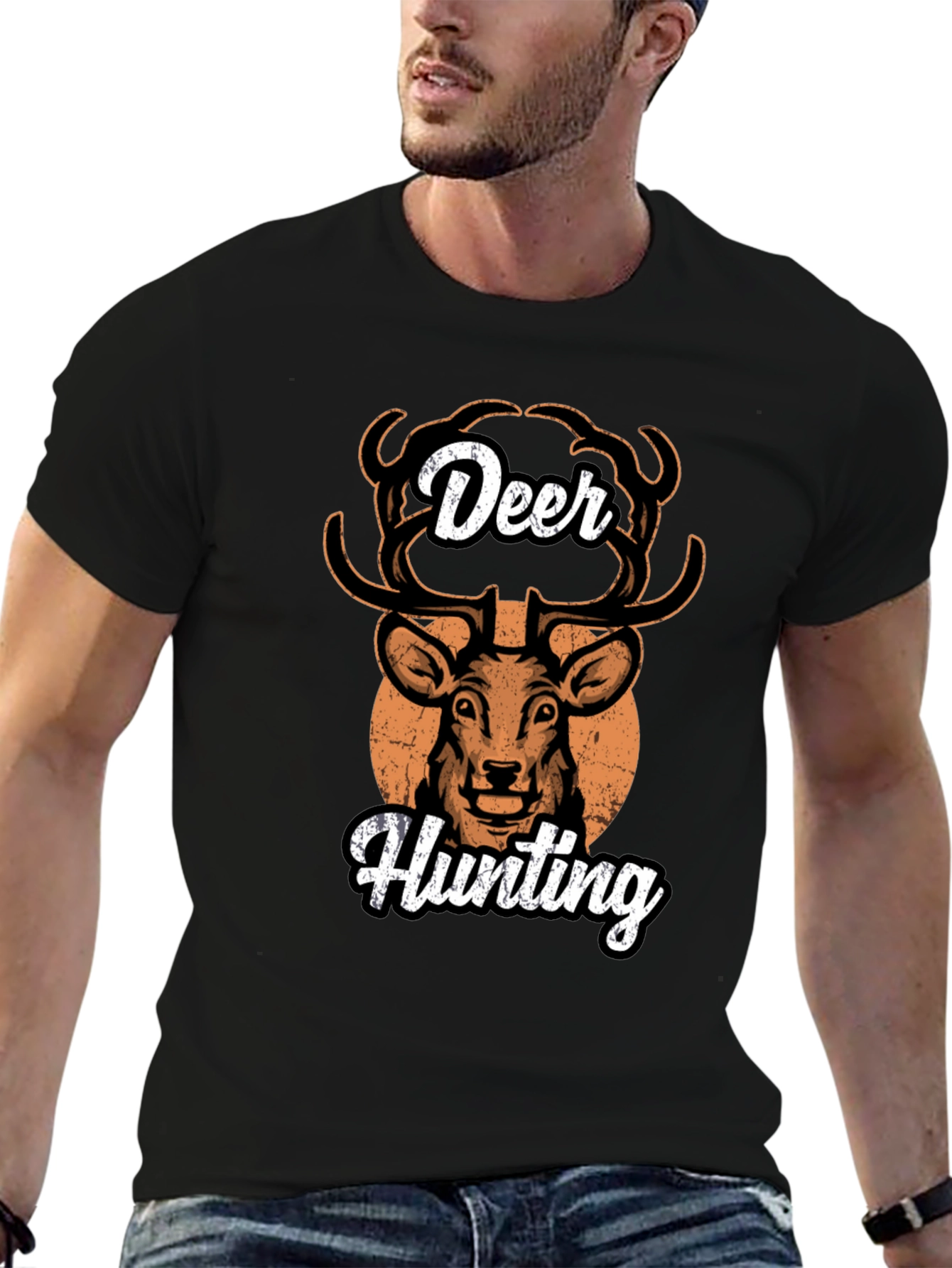 Deer Hunting Graphic T-Shirt