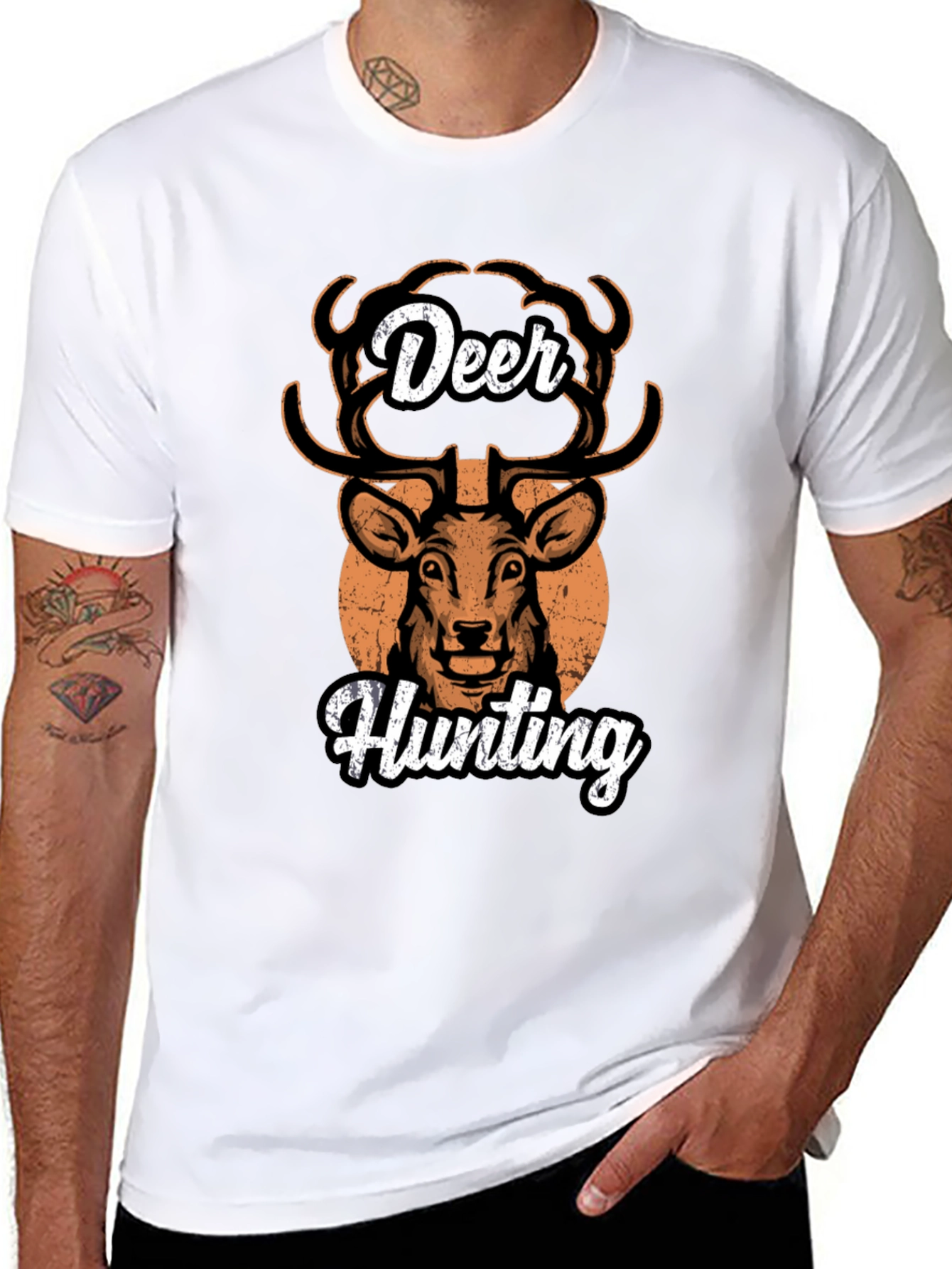Deer Hunting Graphic T-Shirt