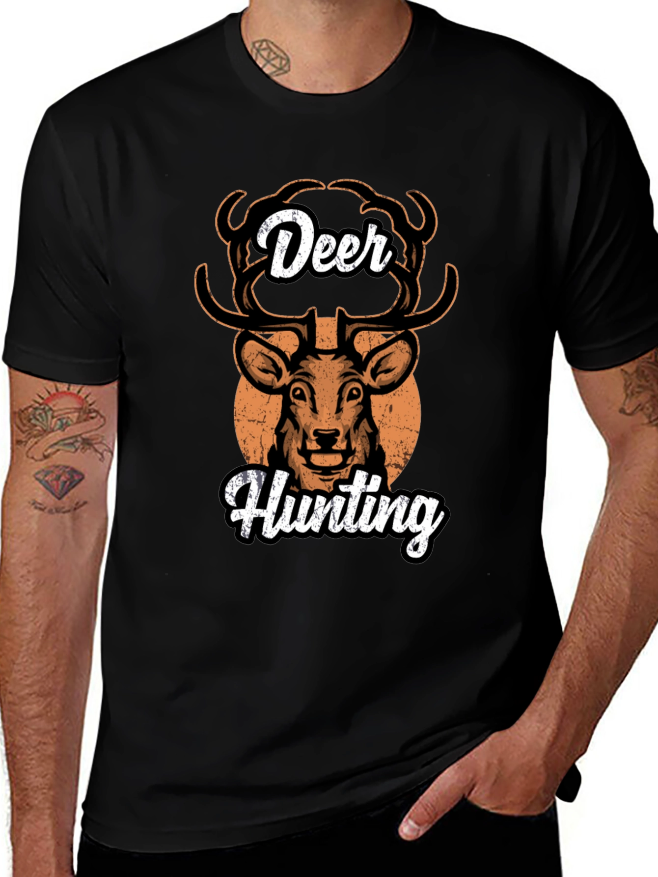 Deer Hunting Graphic T-Shirt