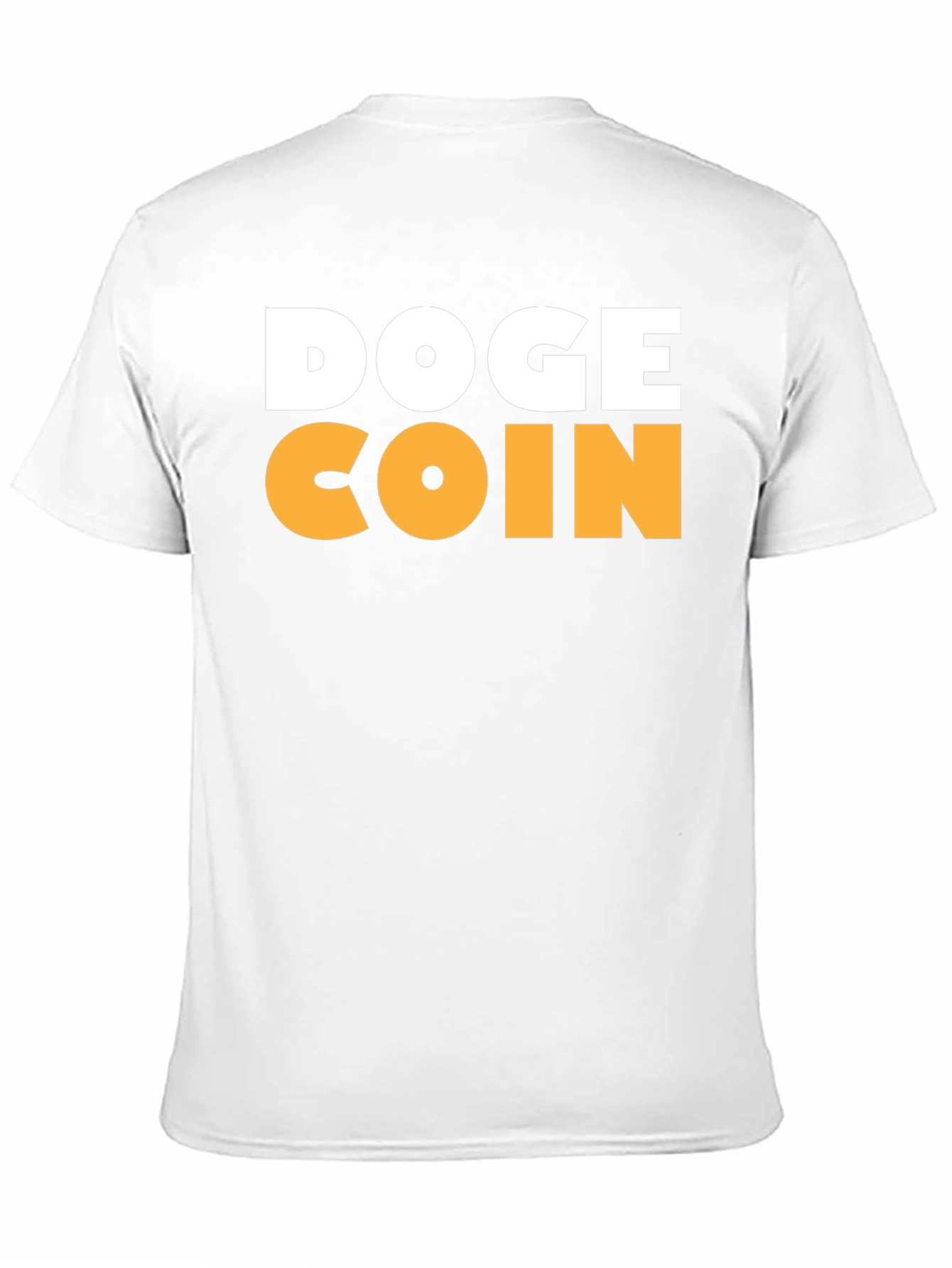 Doge Coin Graphic T-Shirt - Black