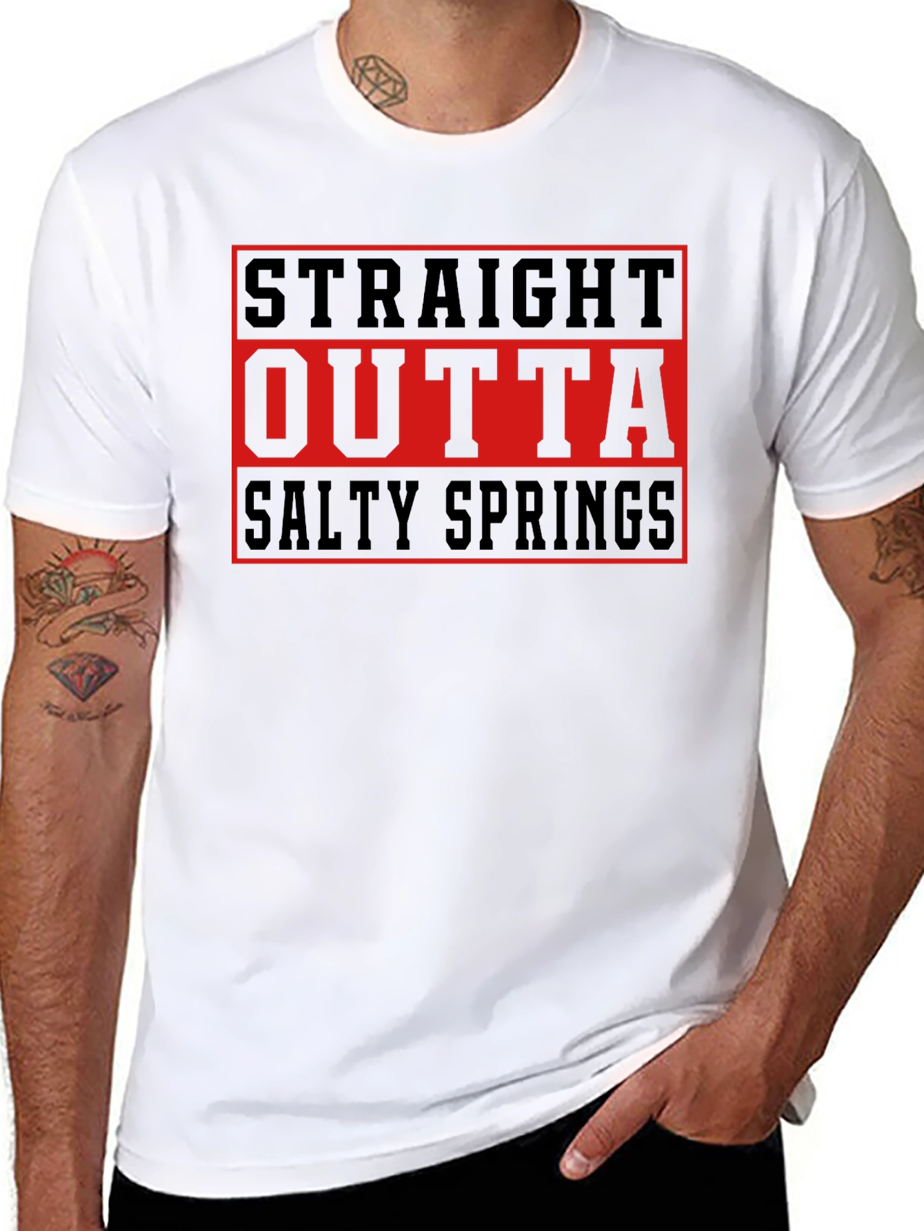 Straight Outta Salty Springs T-Shirt