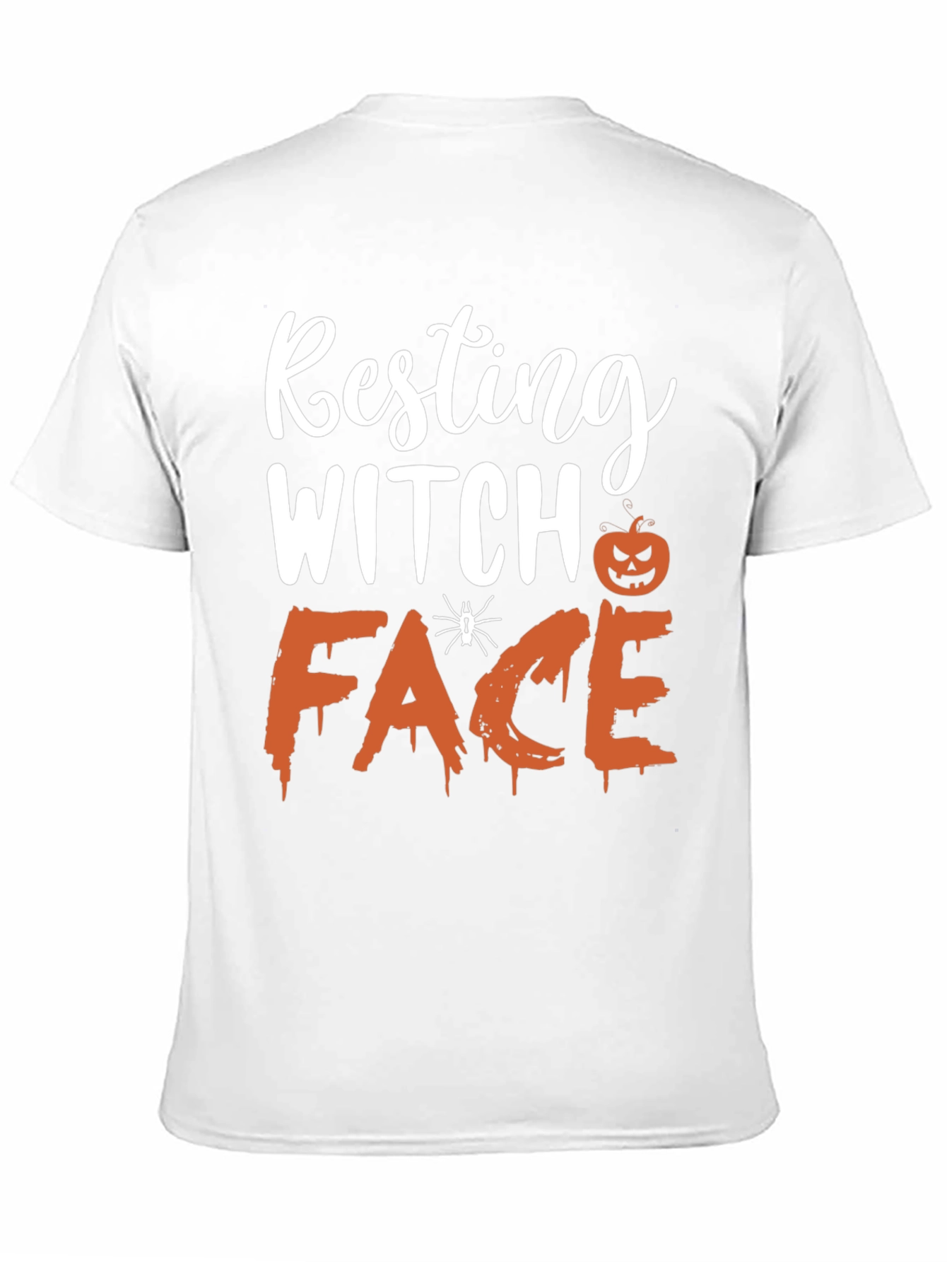 Resting Witch Face Halloween T-Shirt