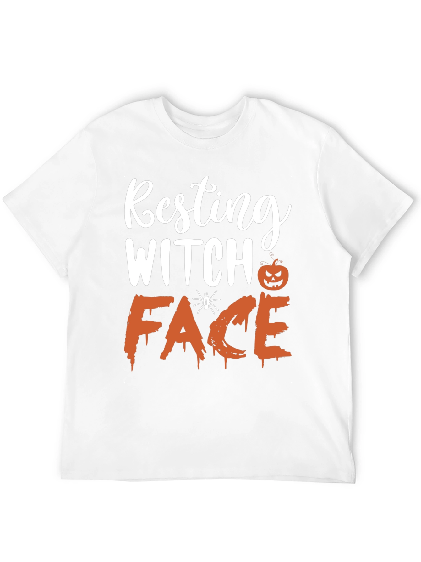 Resting Witch Face Halloween T-Shirt