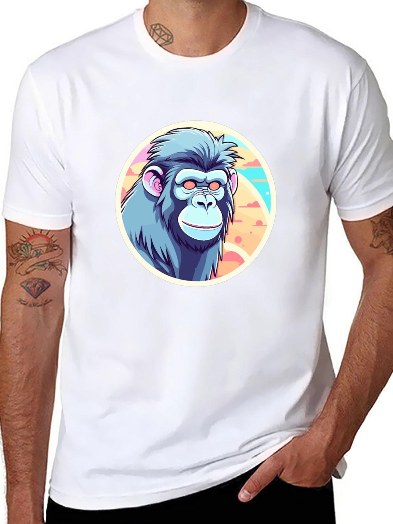 Ape Portrait Black T-Shirt