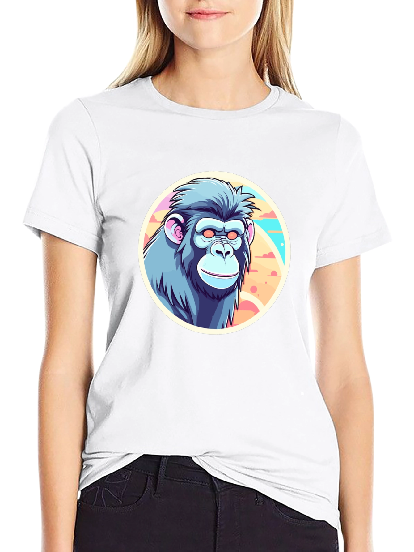 Ape Portrait Black T-Shirt