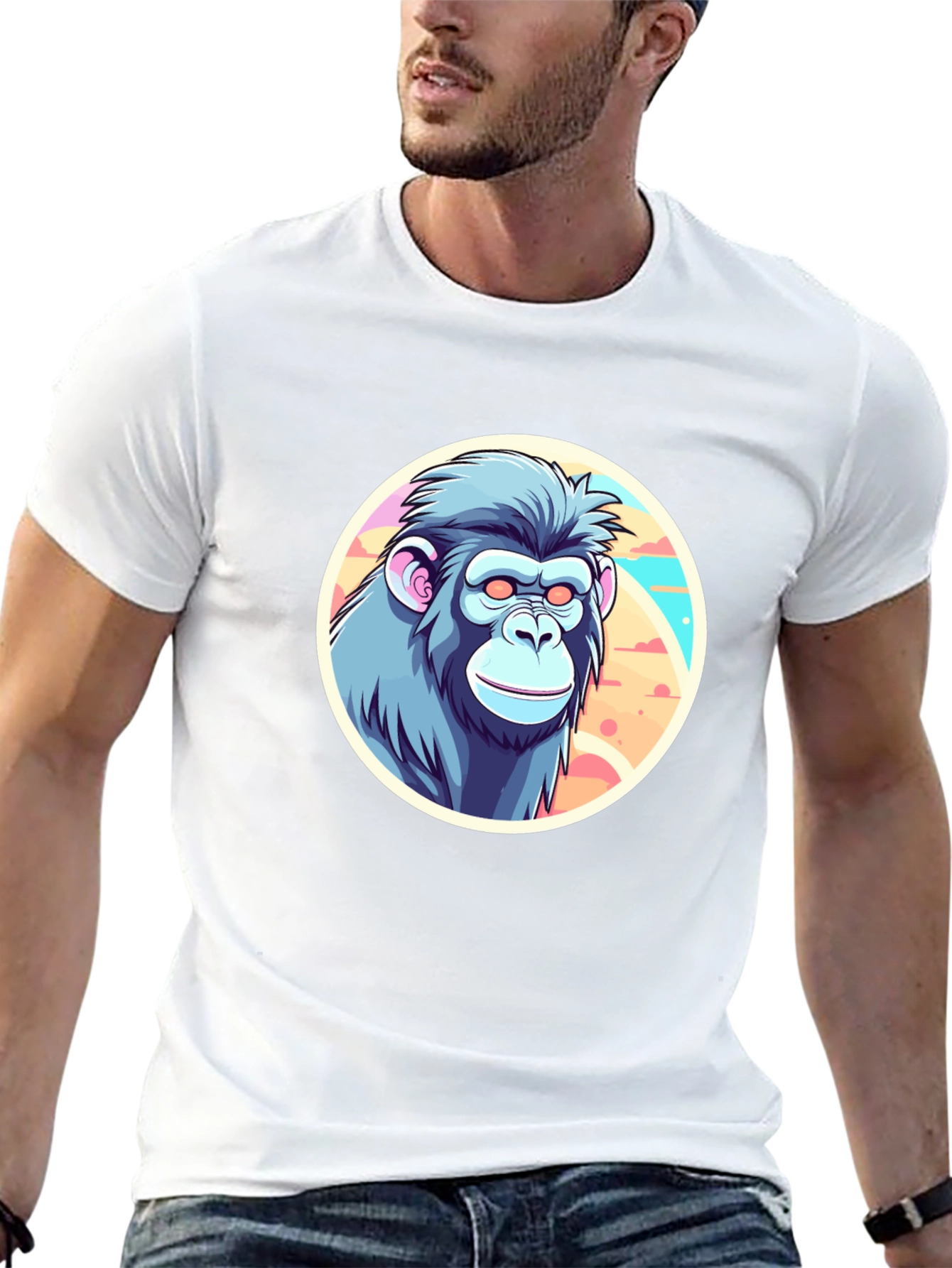 Ape Portrait Black T-Shirt