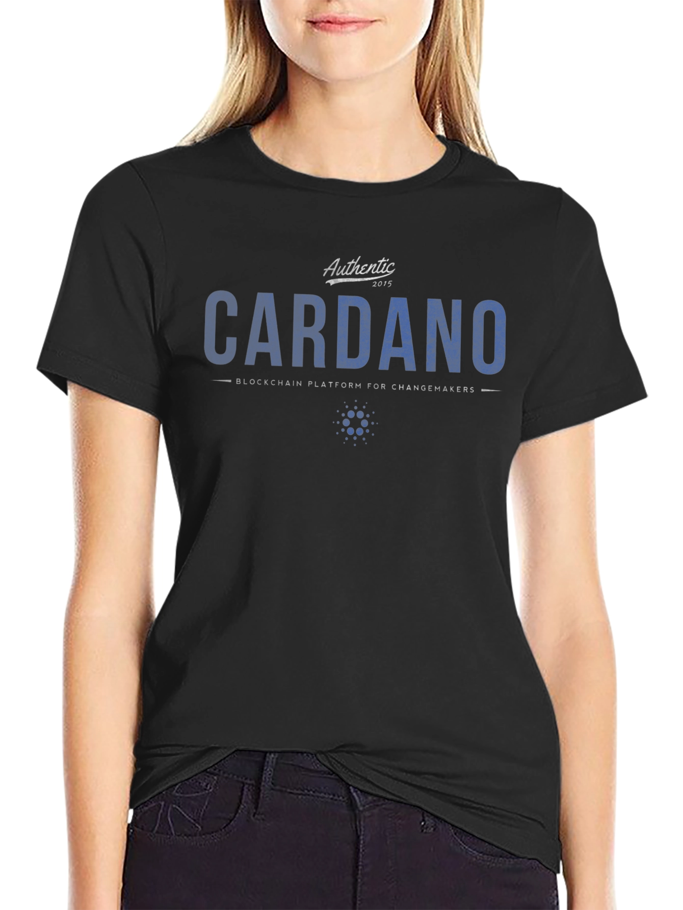 Cardano Blockchain T-Shirt Crypto Tee