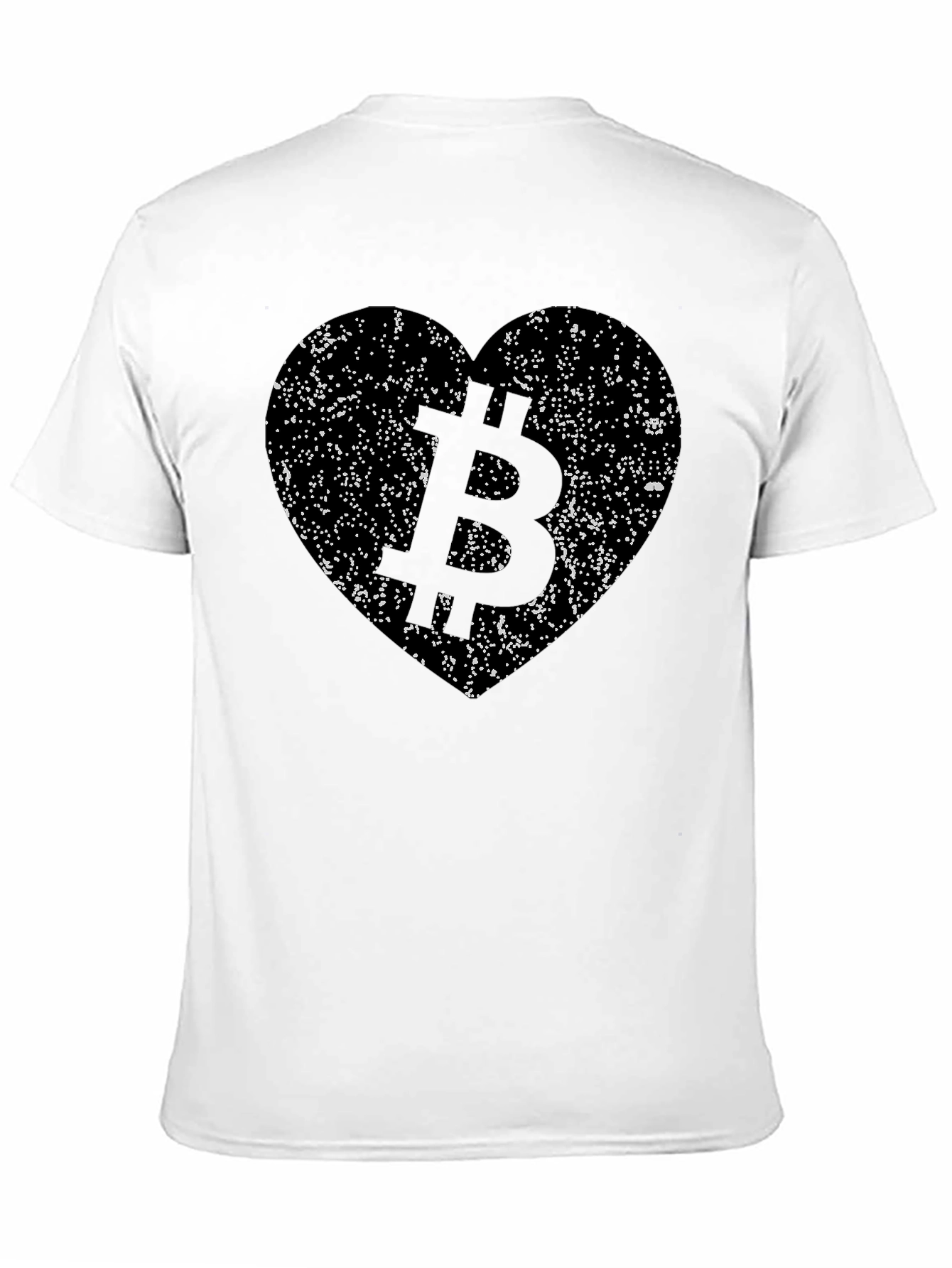 Bitcoin Heart T-Shirt - Crypto Lover Tee