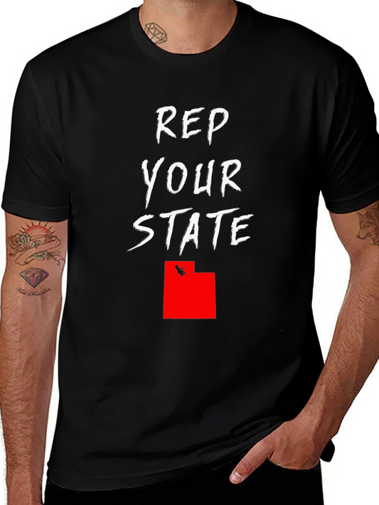 Rep Your State T-Shirt - Utah Pride