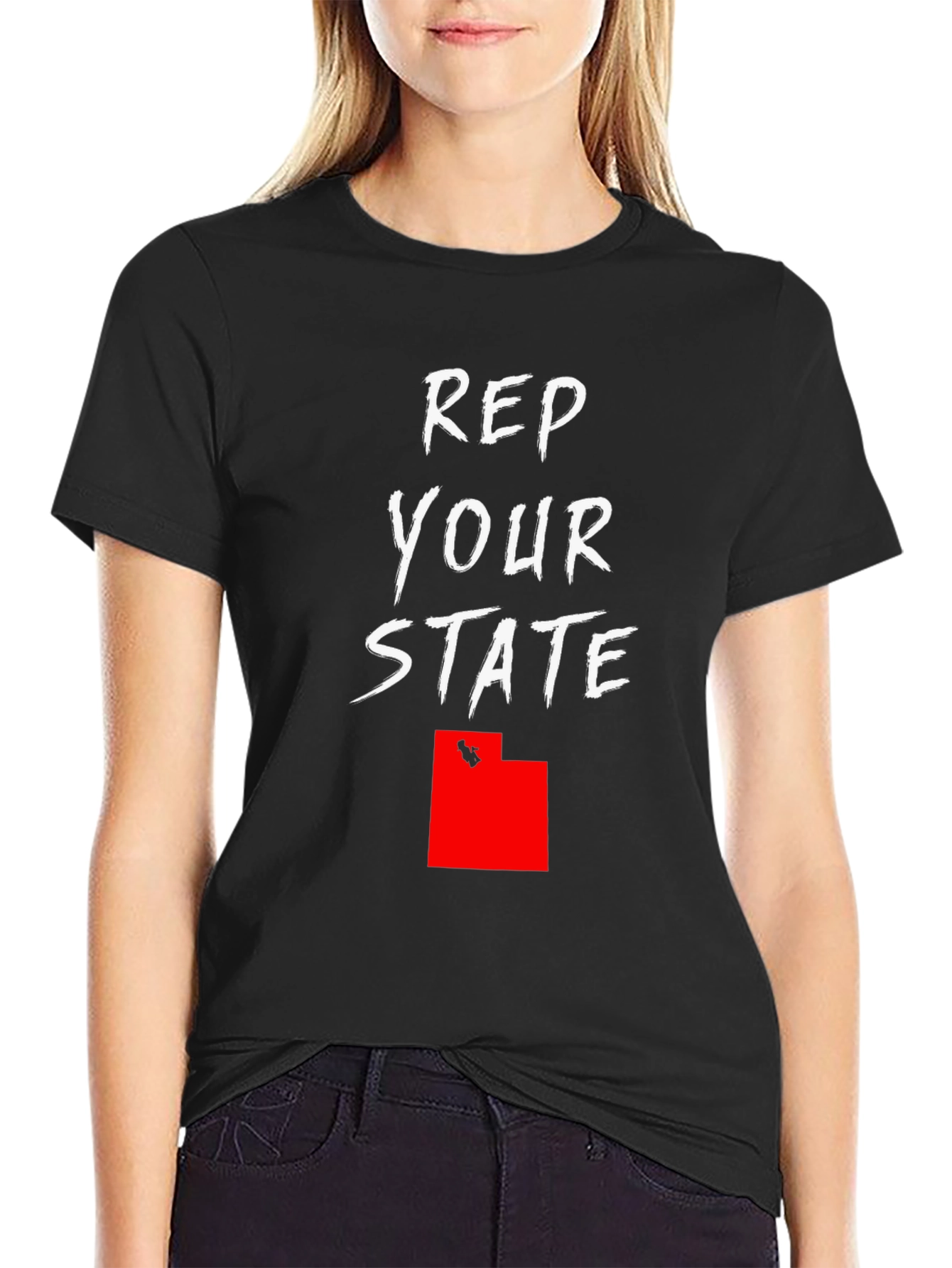Rep Your State T-Shirt - Utah Pride