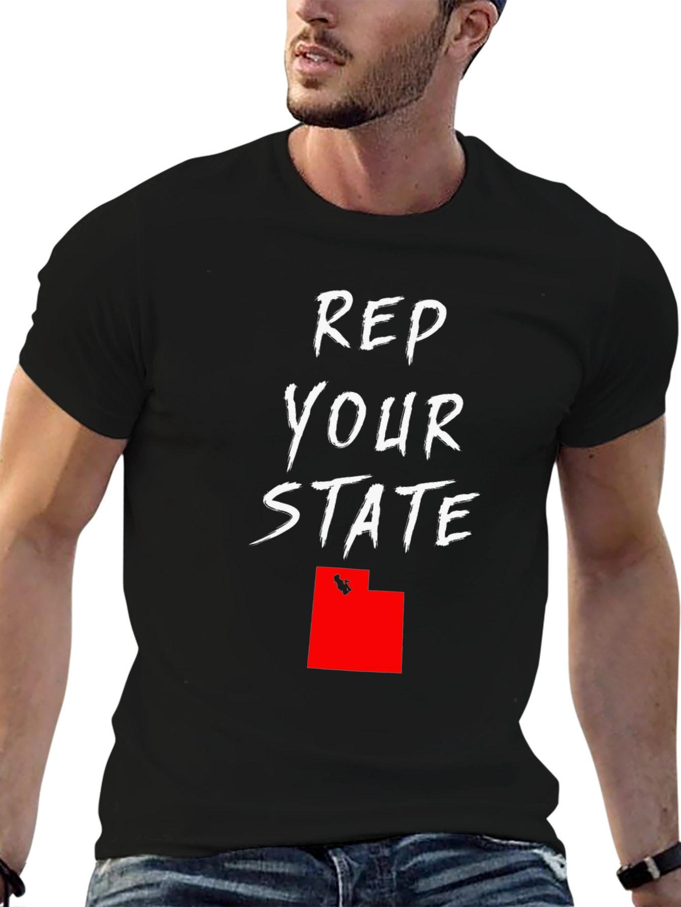 Rep Your State T-Shirt - Utah Pride