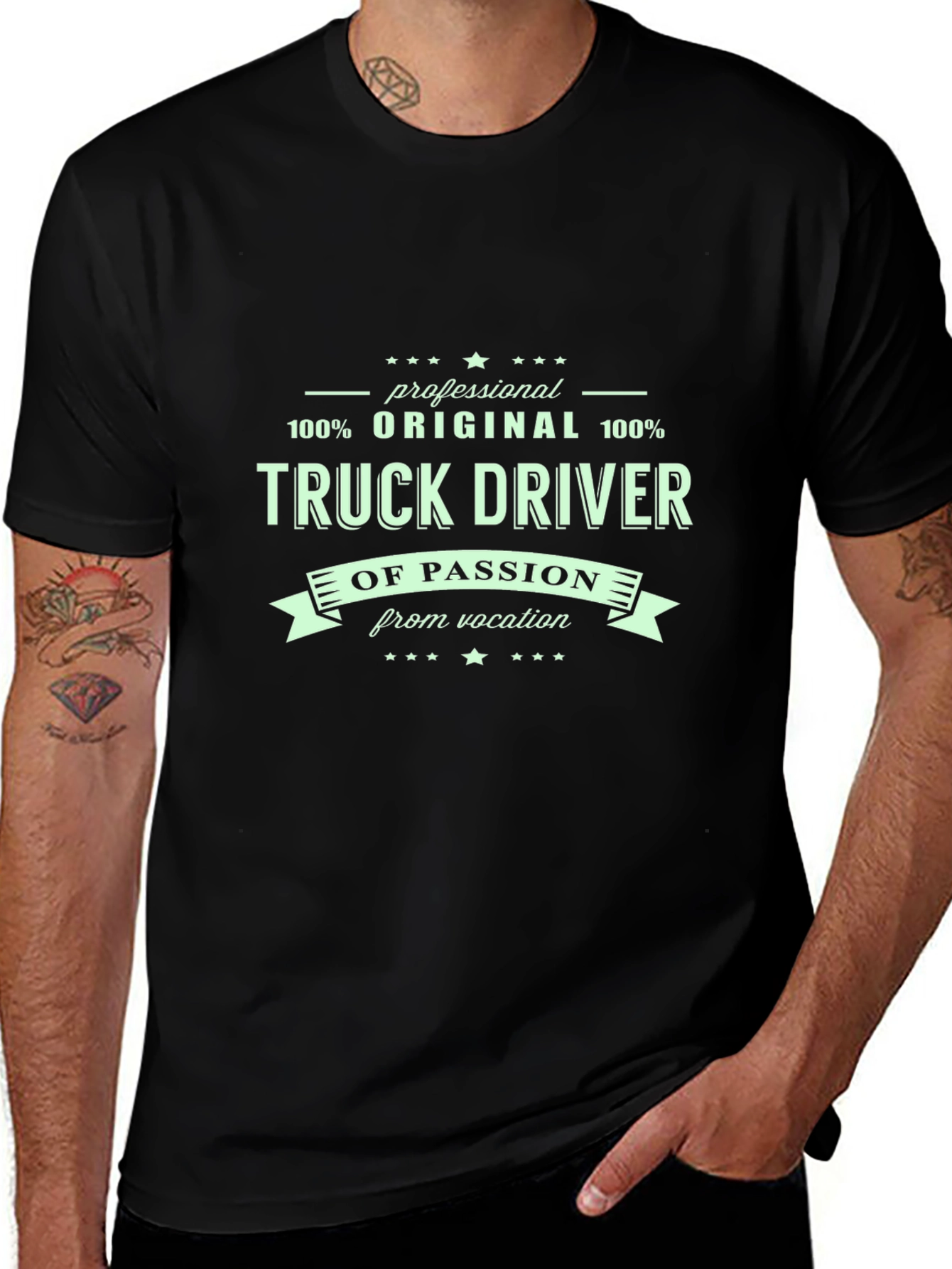 Truck Driver T-Shirt - 100% Original