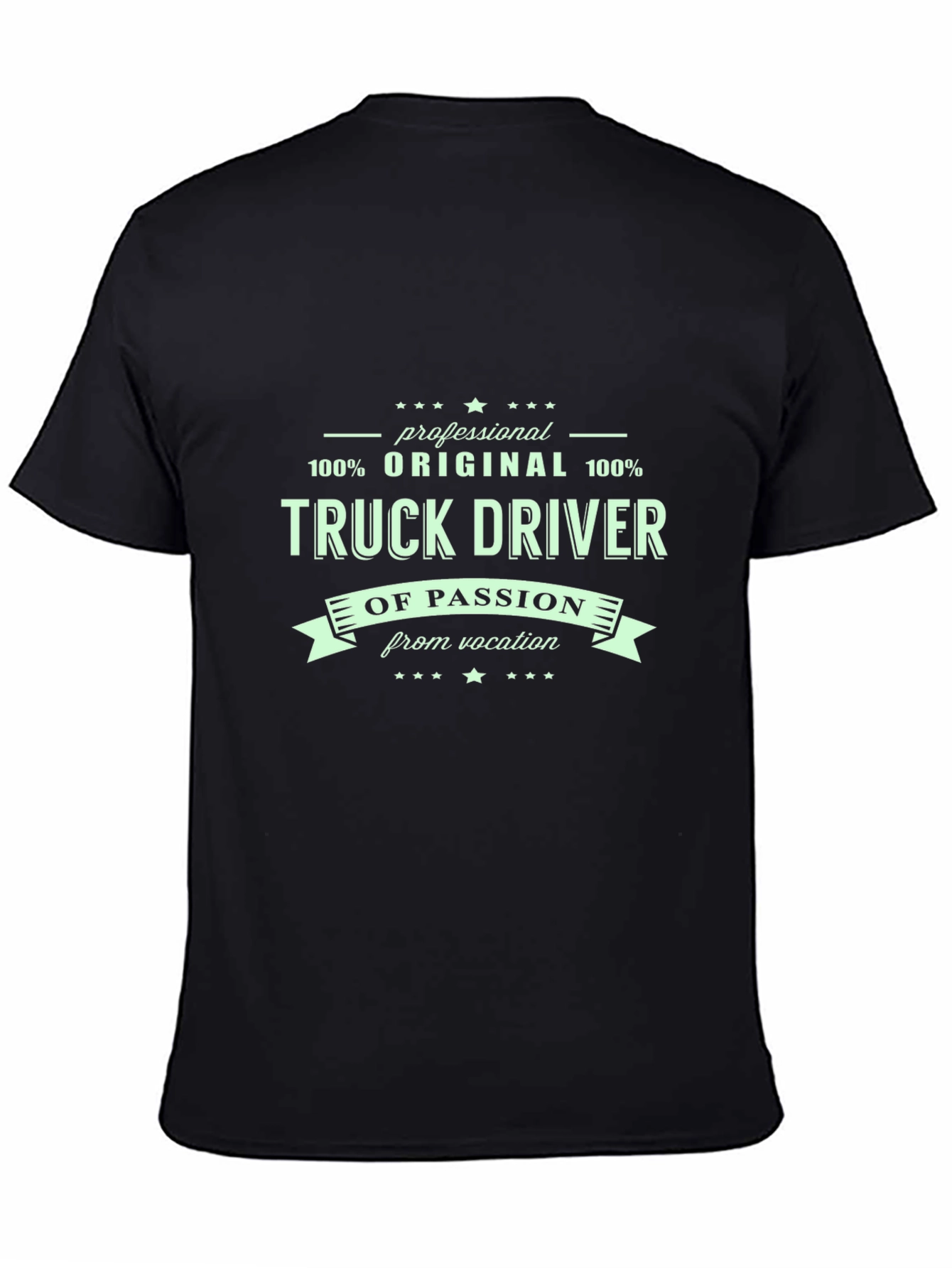 Truck Driver T-Shirt - 100% Original