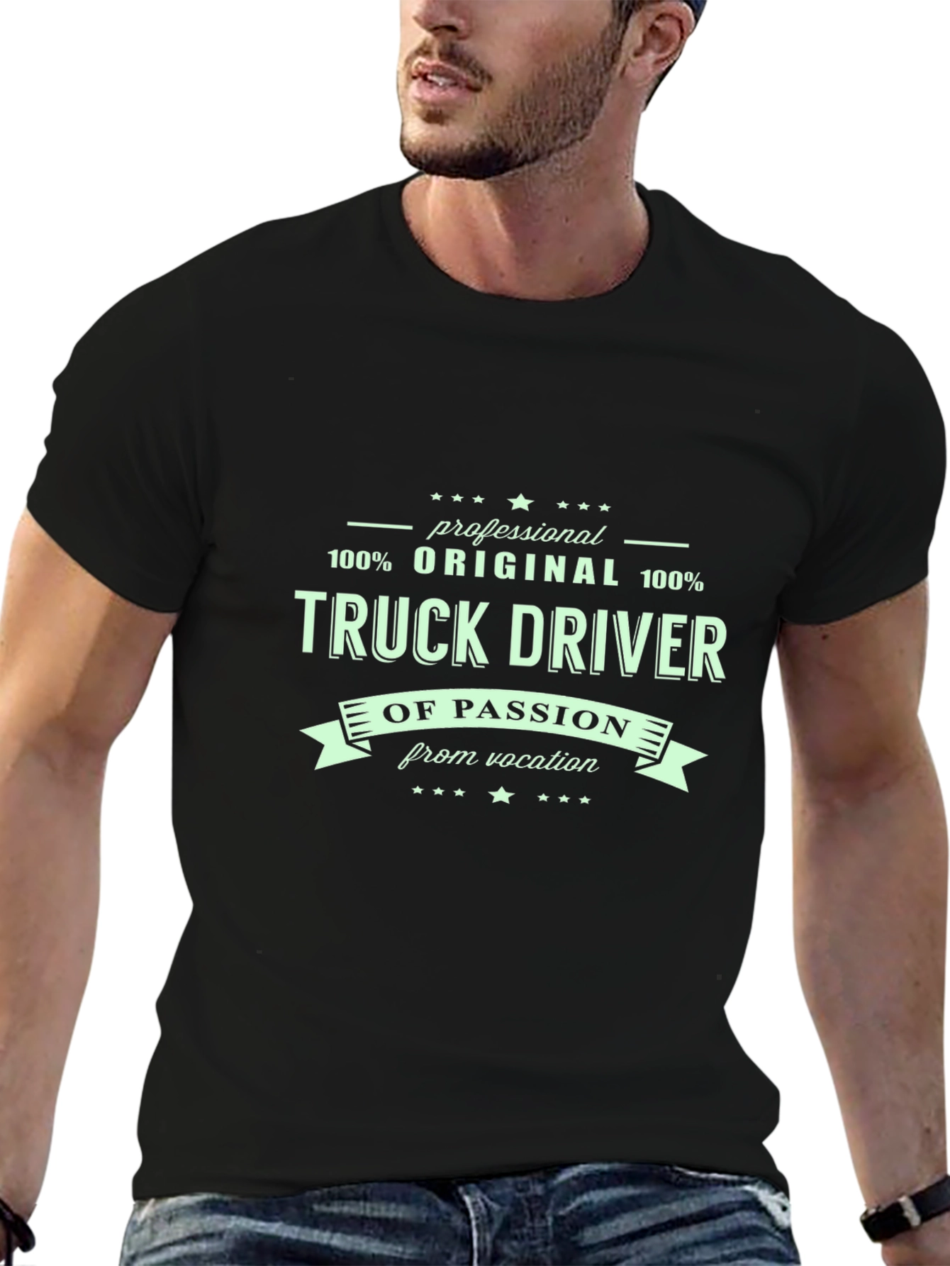 Truck Driver T-Shirt - 100% Original