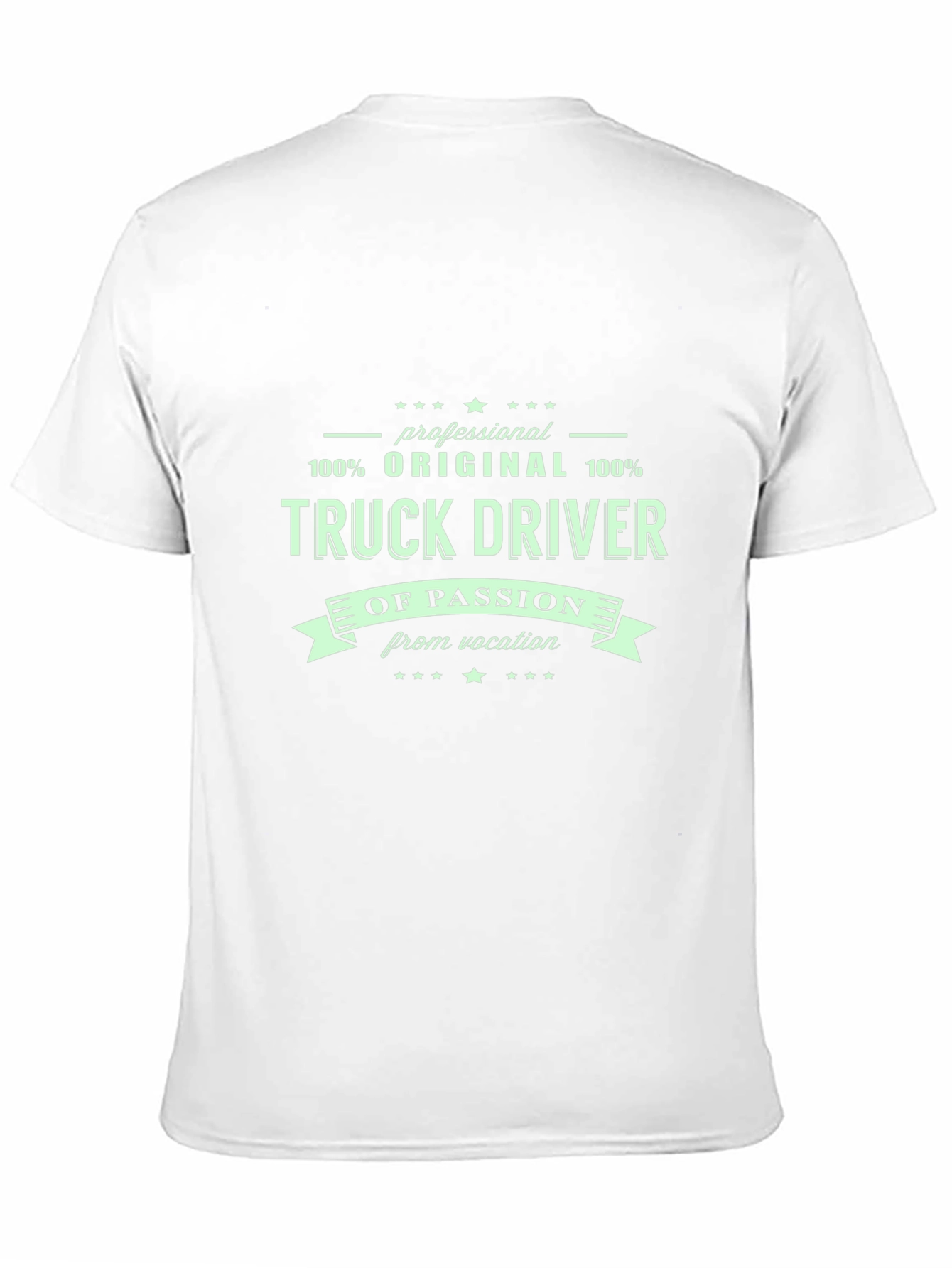 Truck Driver T-Shirt - 100% Original