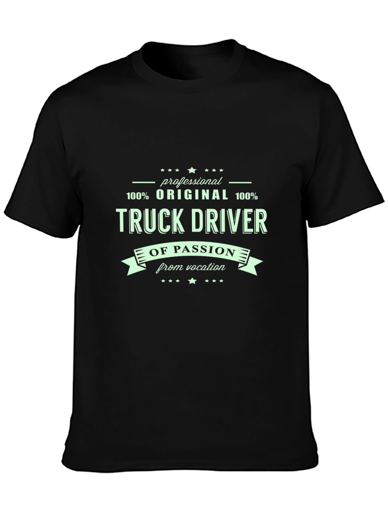 Truck Driver T-Shirt - 100% Original