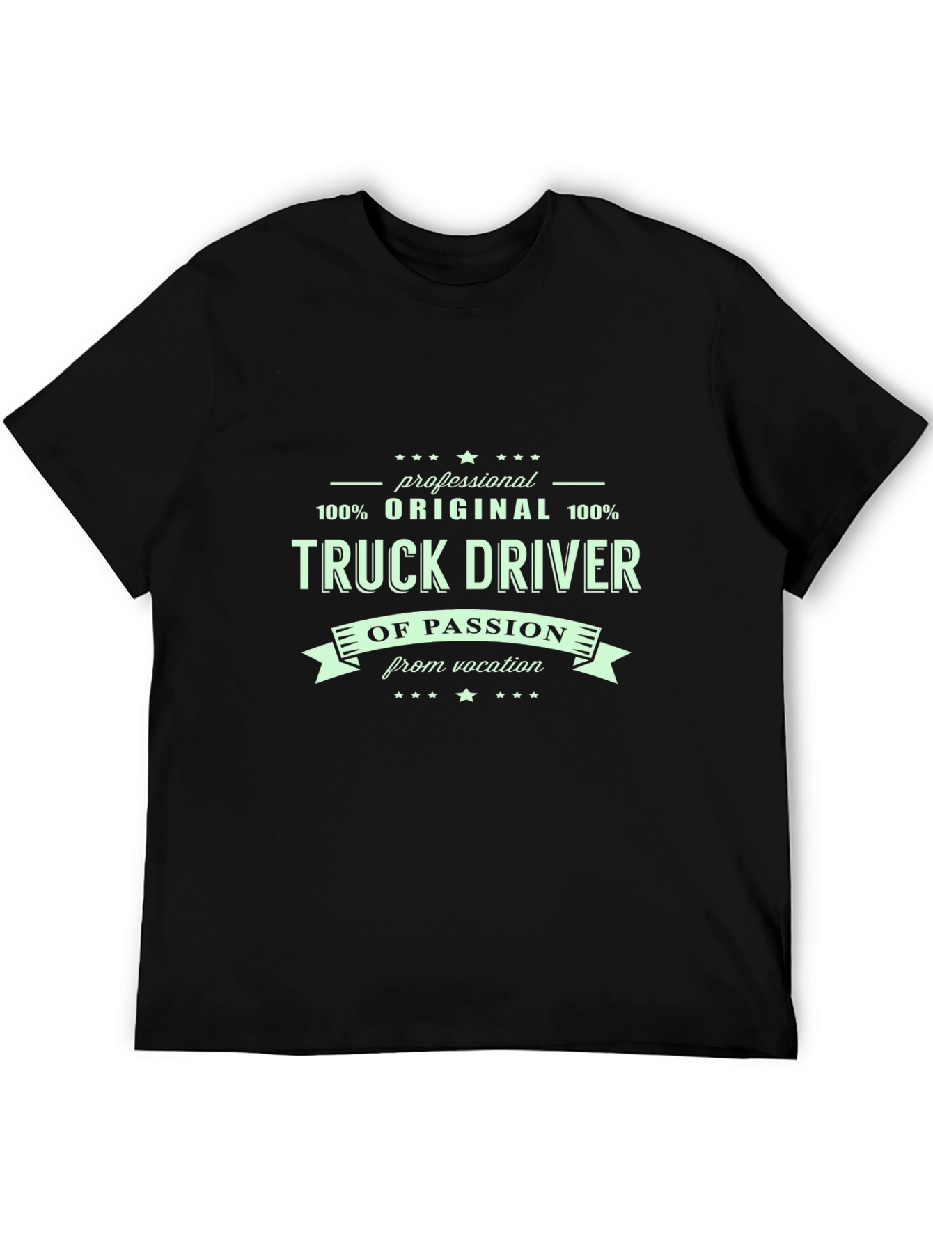 Truck Driver T-Shirt - 100% Original