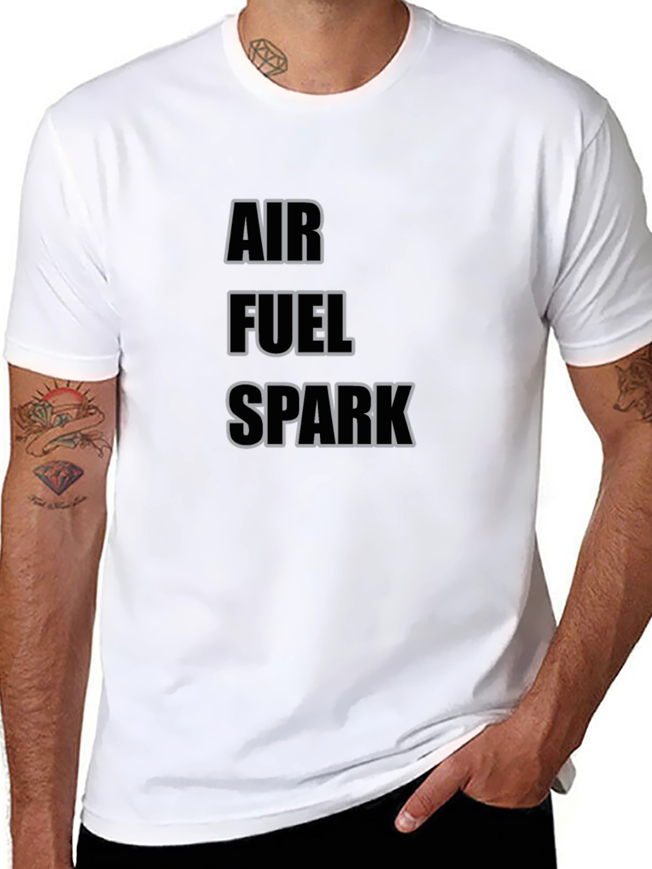 Air Fuel Spark T-Shirt - Automotive Enthusiast Tee