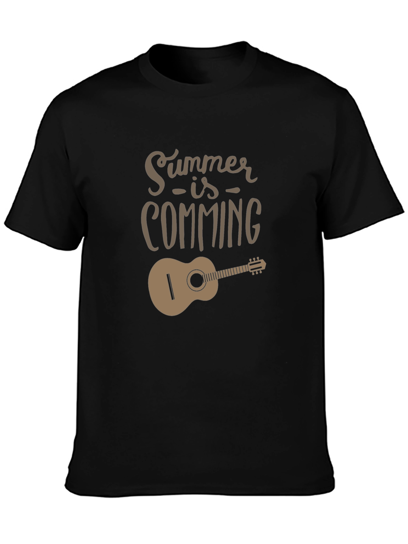 Summer is Coming Guitar T-Shirt