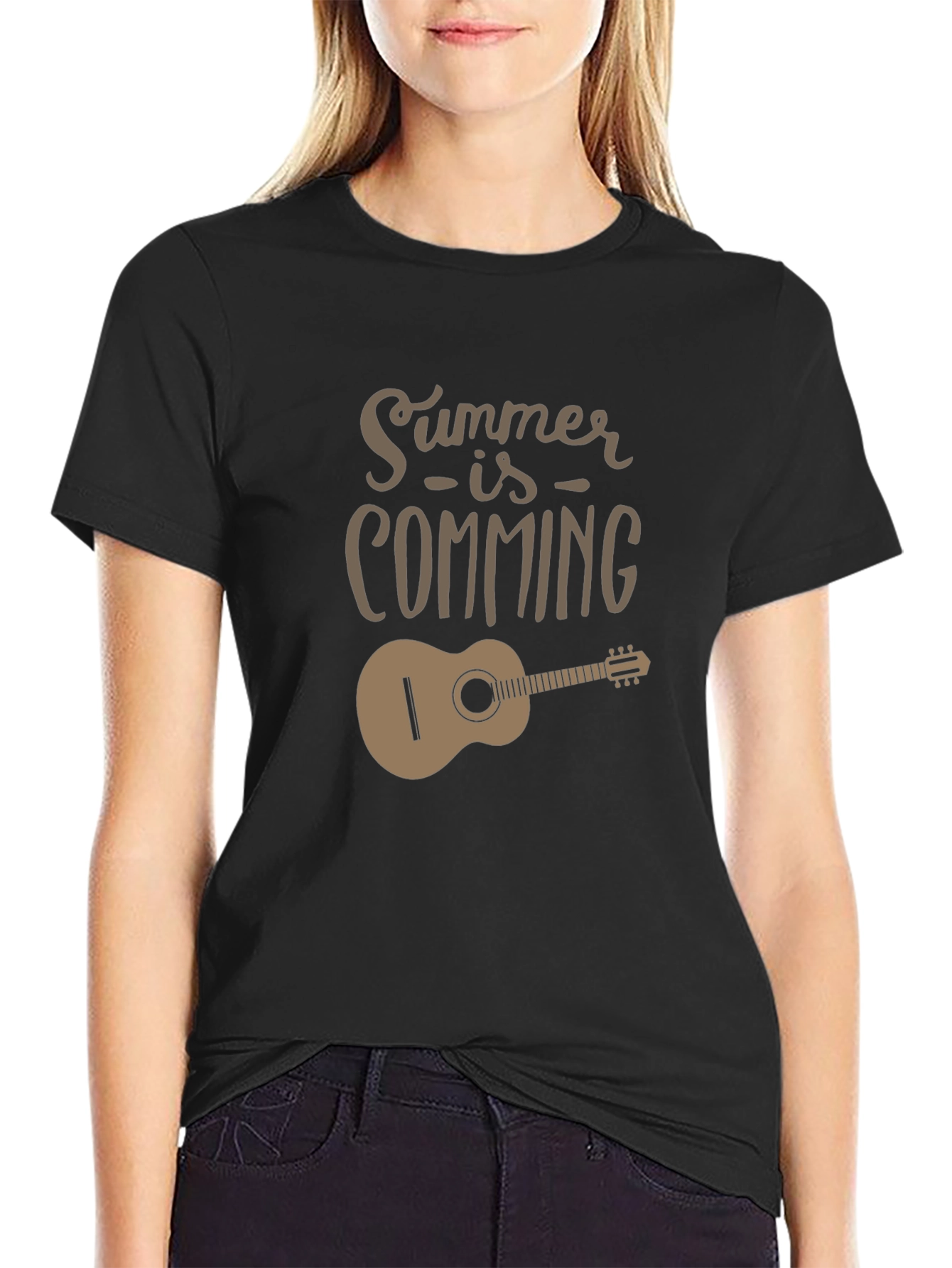 Summer is Coming Guitar T-Shirt