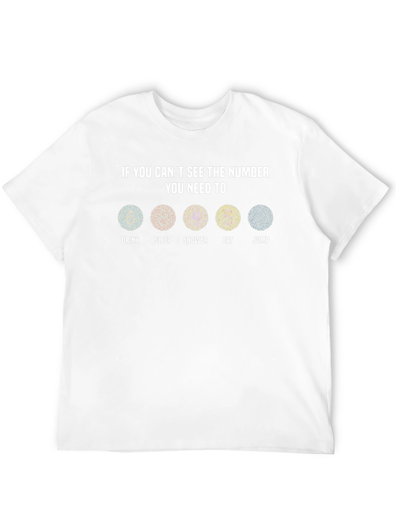 Color Blindness Test T-Shirt