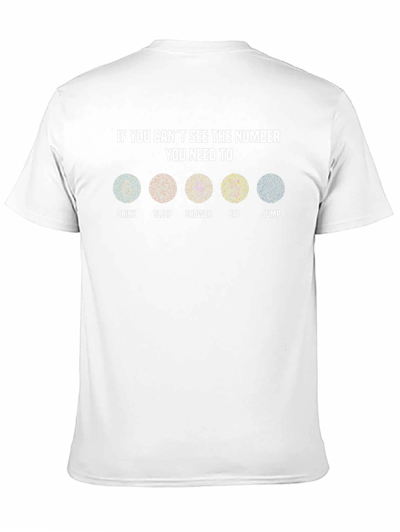 Color Blindness Test T-Shirt