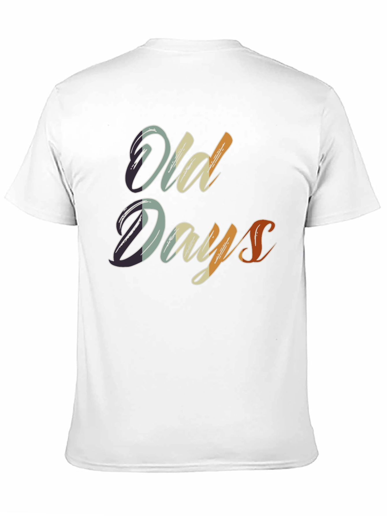 Retro Old Days Graphic T-Shirt