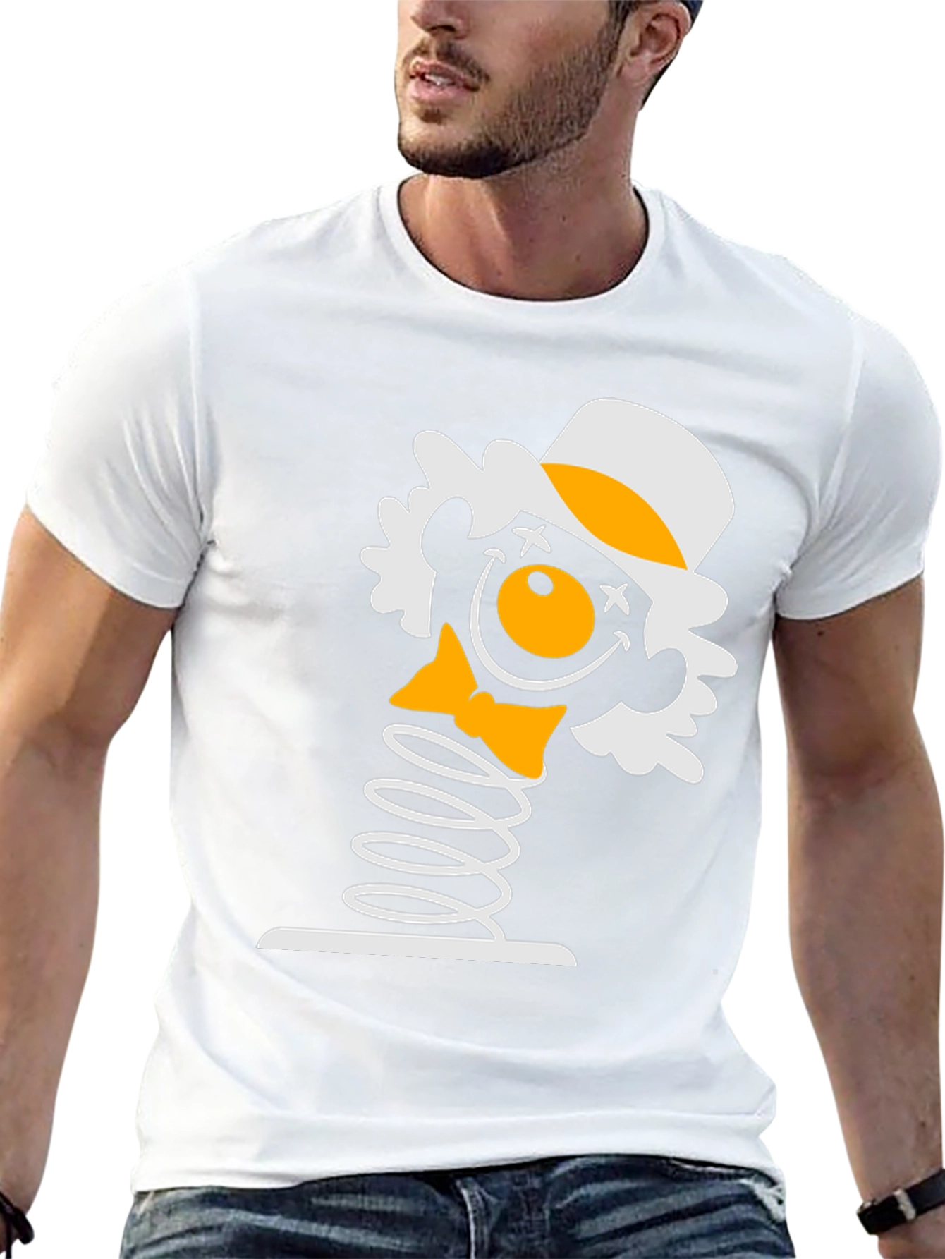 Clown in a Box Graphic T-Shirt