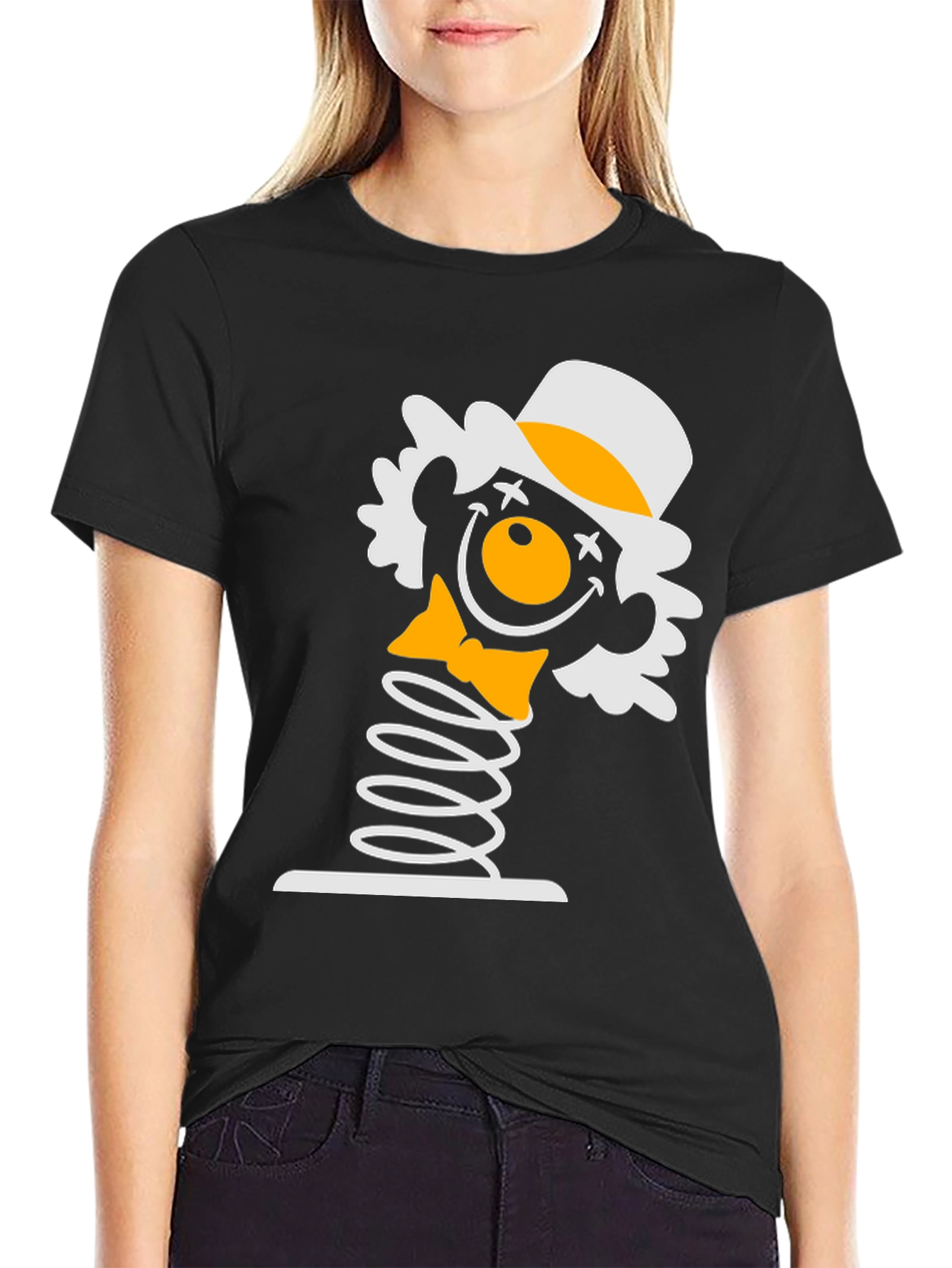 Clown in a Box Graphic T-Shirt