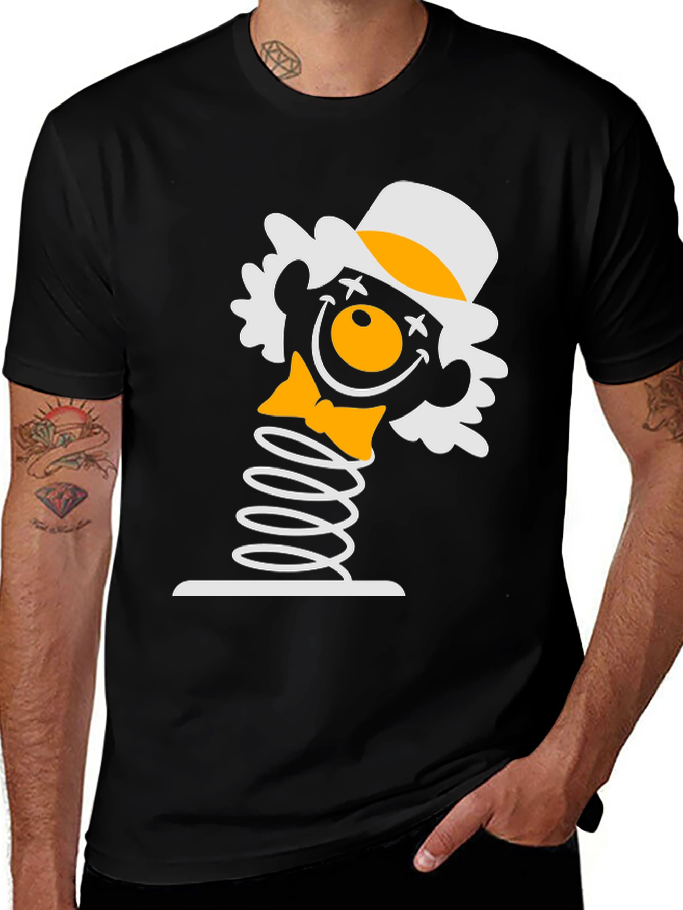 Clown in a Box Graphic T-Shirt